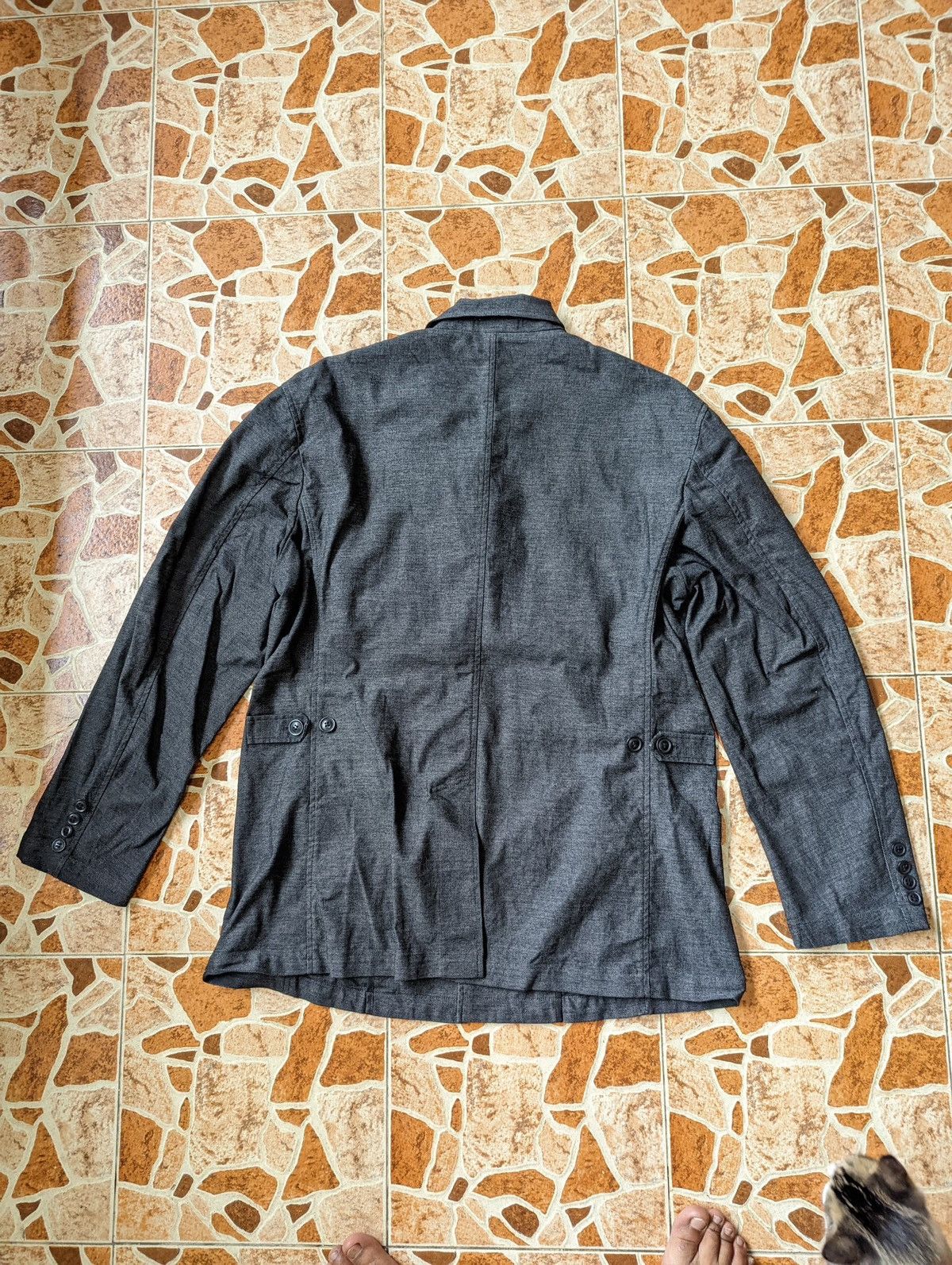 Ellesse Elle Homme Long Coat Jacket Size US XL / EU 56 / 4 - 8 Thumbnail