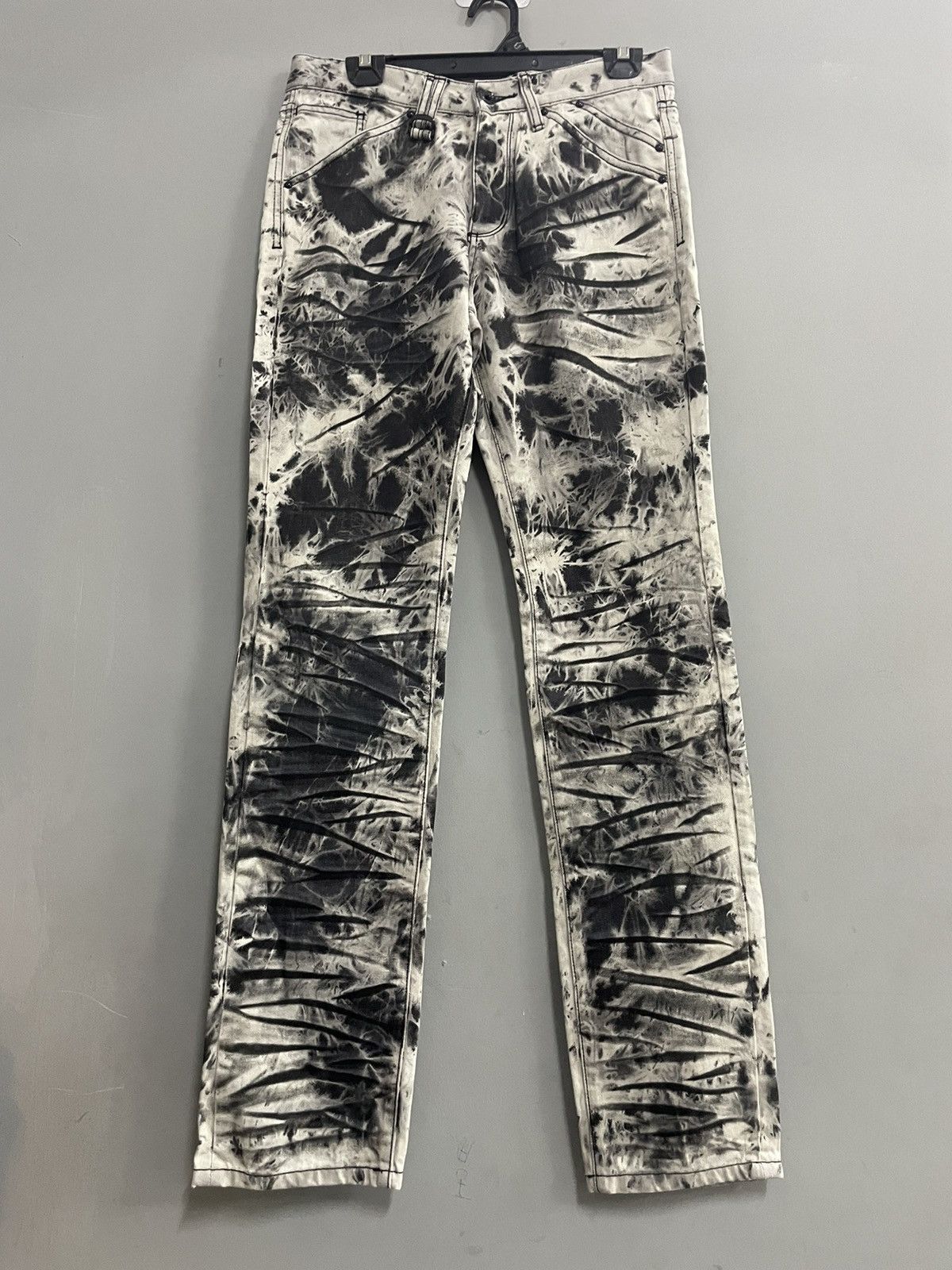 semanticdesign SEMANTIC DESIGN Denim Pants Acid Wash Japan Size US 32 / EU 48 - 1 Thumbnail