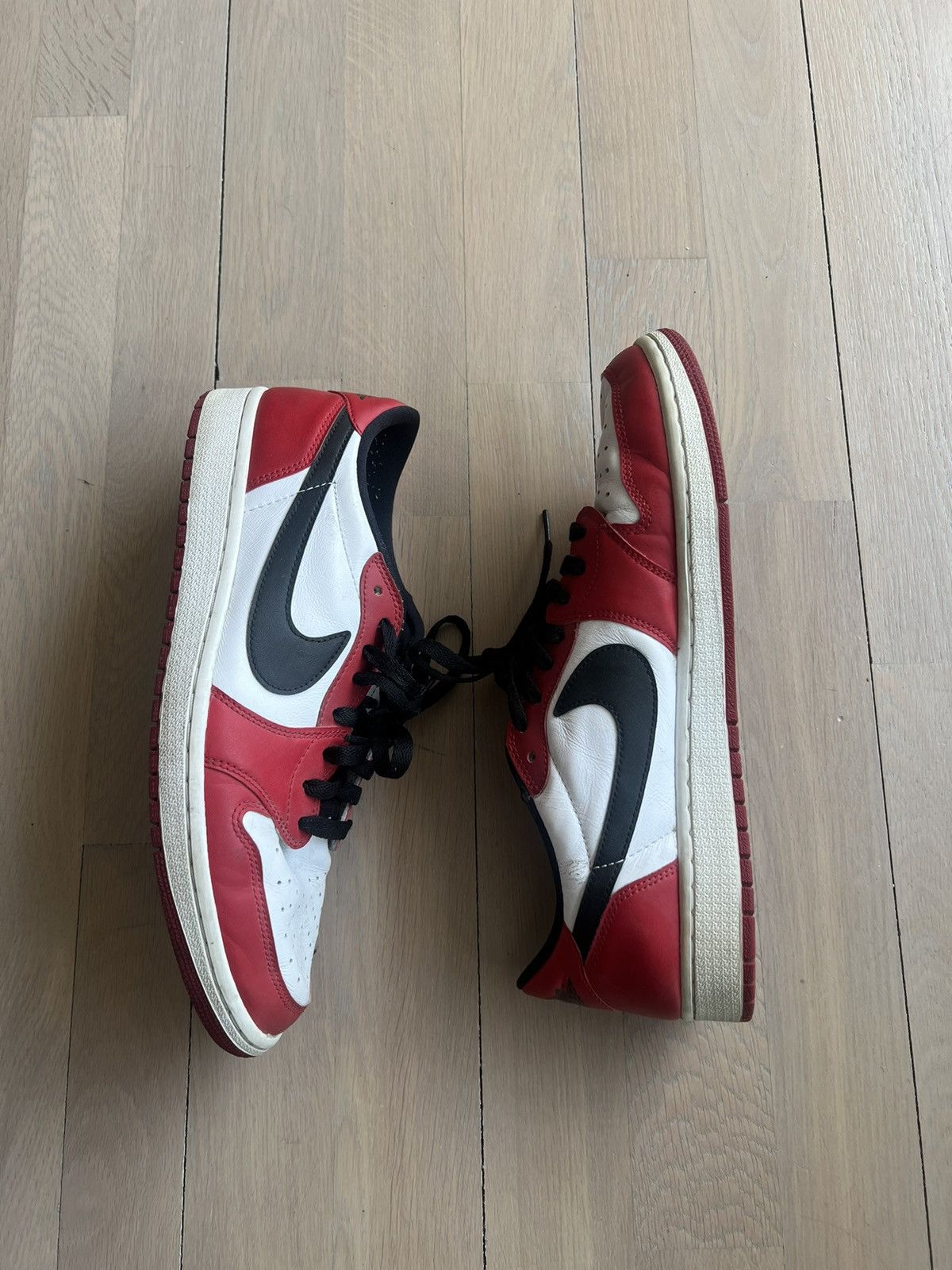Jordan Brand × Nike Jordan 1 low «Chicago» 2016 Size US 11 / EU 44 - 1 Thumbnail