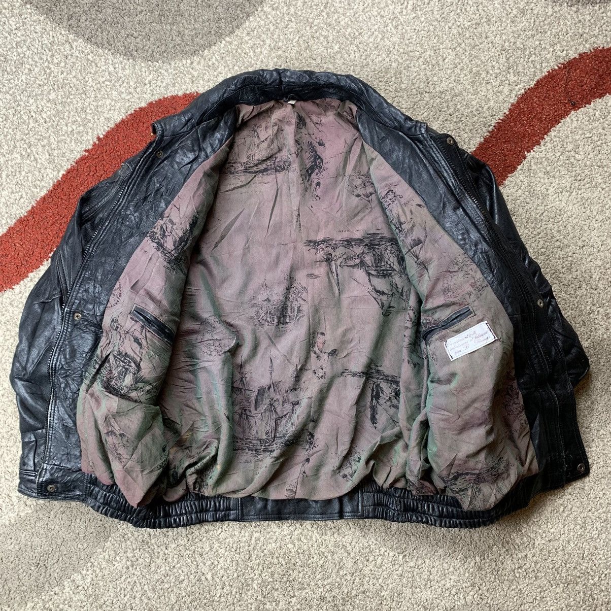 Genuine Leather Pour La Richarde Leather Jacket Size US L / EU 52-54 / 3 - 8 Thumbnail