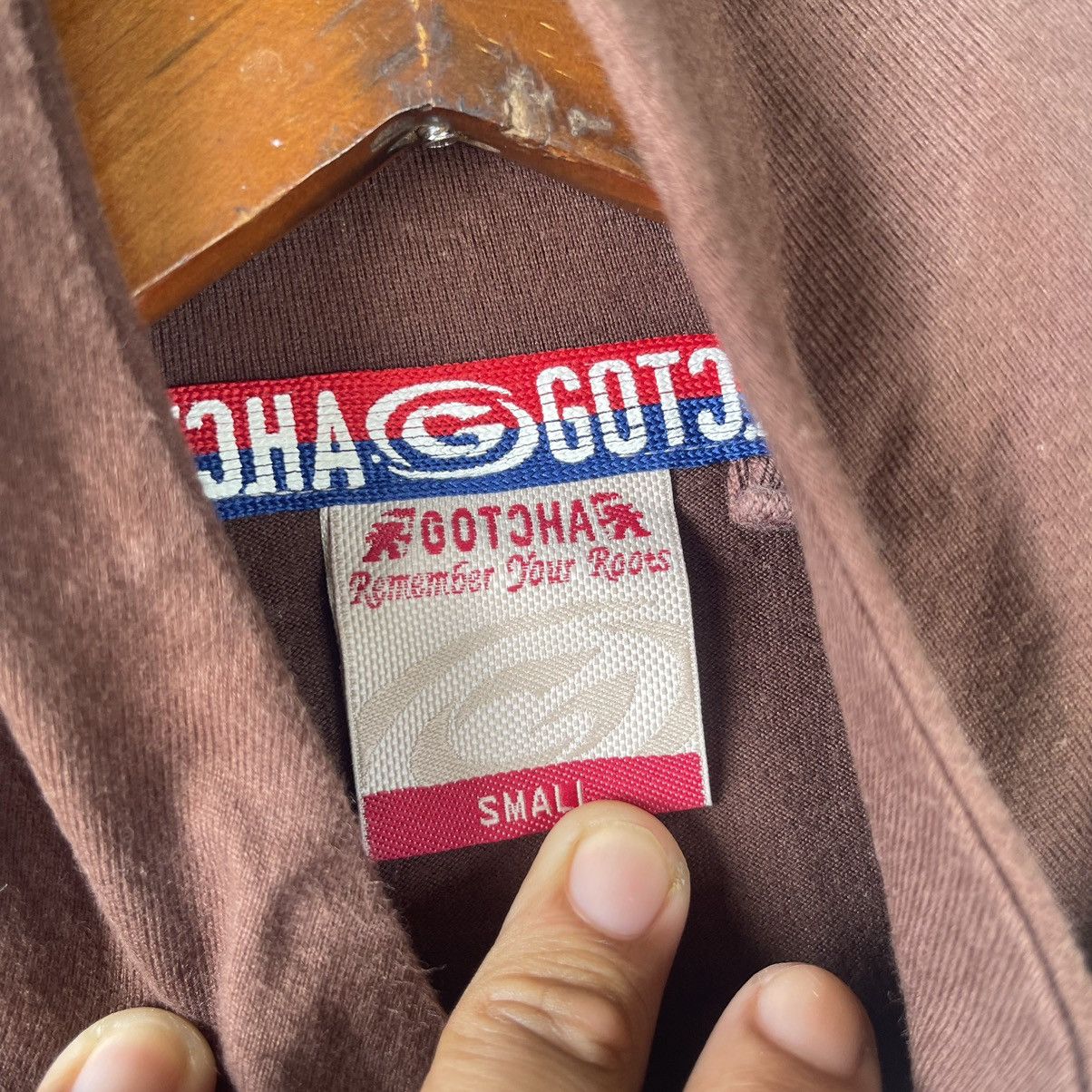 Gotcha Vintage Gotcha Surf Travel Hoodie Y2K Brown White Size US XS / EU 42 / 0 - 9 Thumbnail