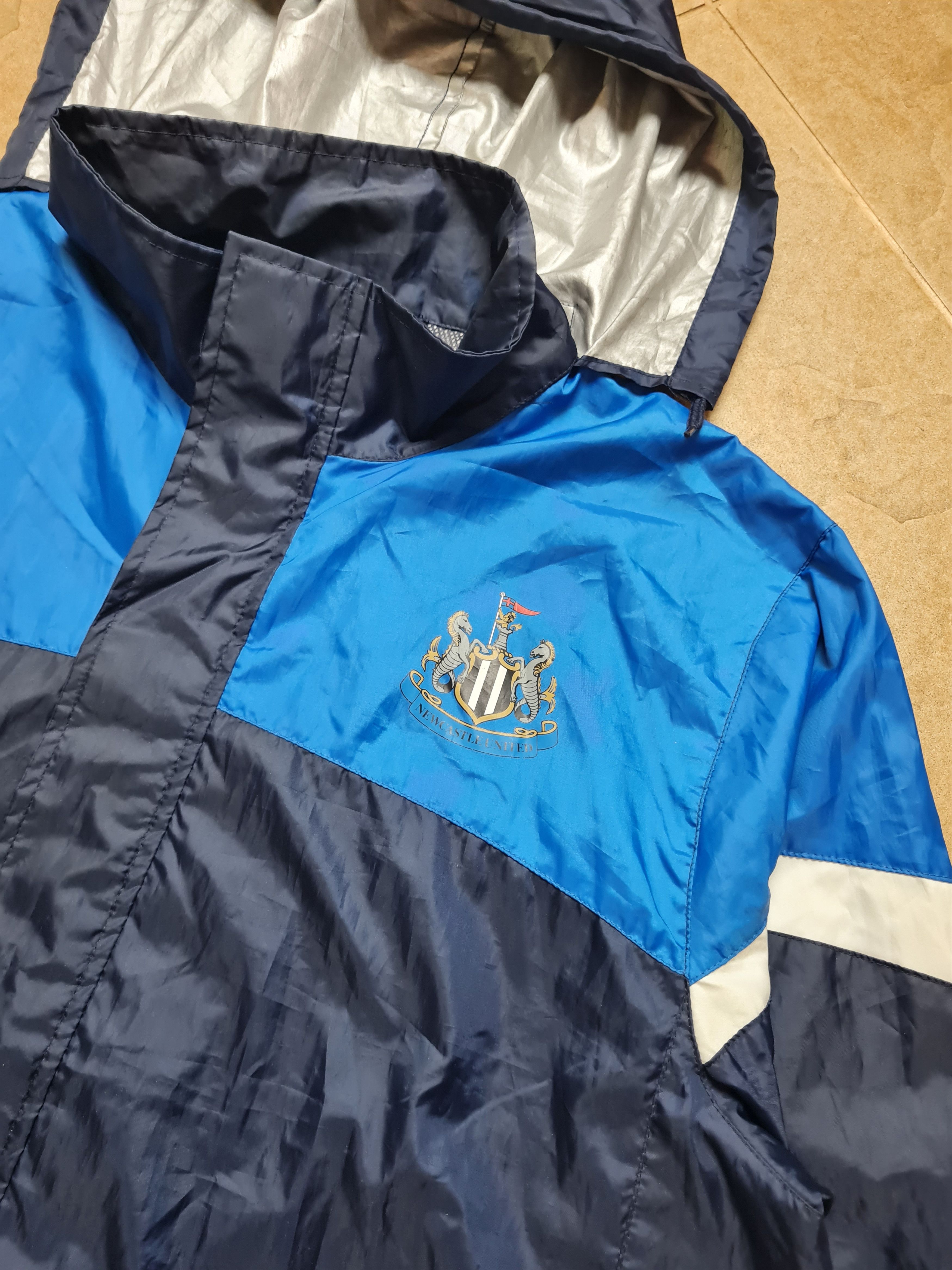 Other Rare 90s Newcastle United Training Rain Coat Jacket Size US M / EU 48-50 / 2 - 5 Thumbnail