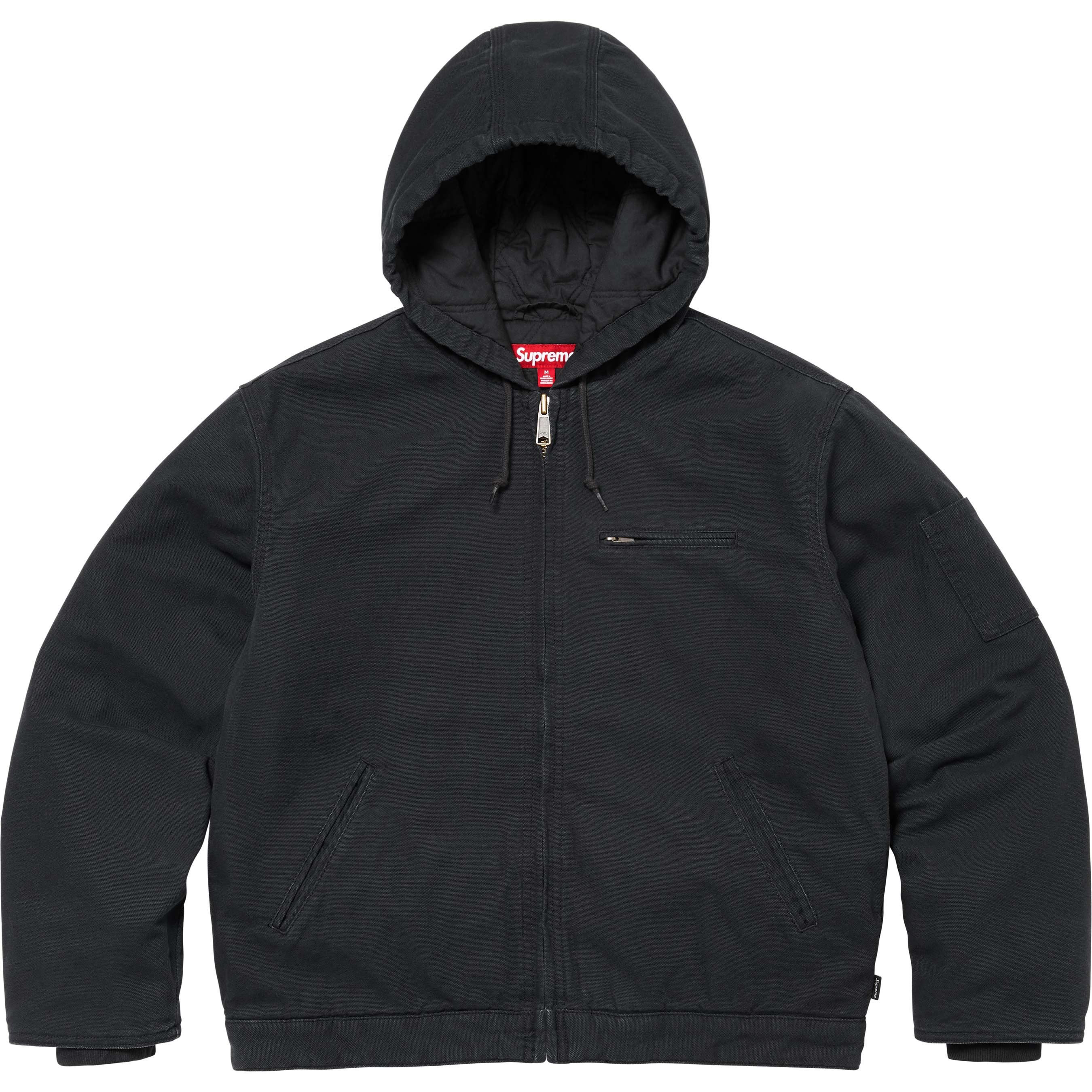 Supreme × Thrasher Supreme Thrasher Hooded Work Jacket Size US S / EU 44-46 / 1 - 3 Thumbnail