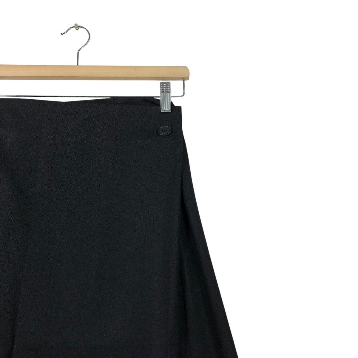Yohji Yamamoto 🔥VINTAGE LONG SKIRT DOUBLE LAYER Y’S YOHJI YAMAMOTO Size 24" / US 00 / IT 34 - 7 Thumbnail