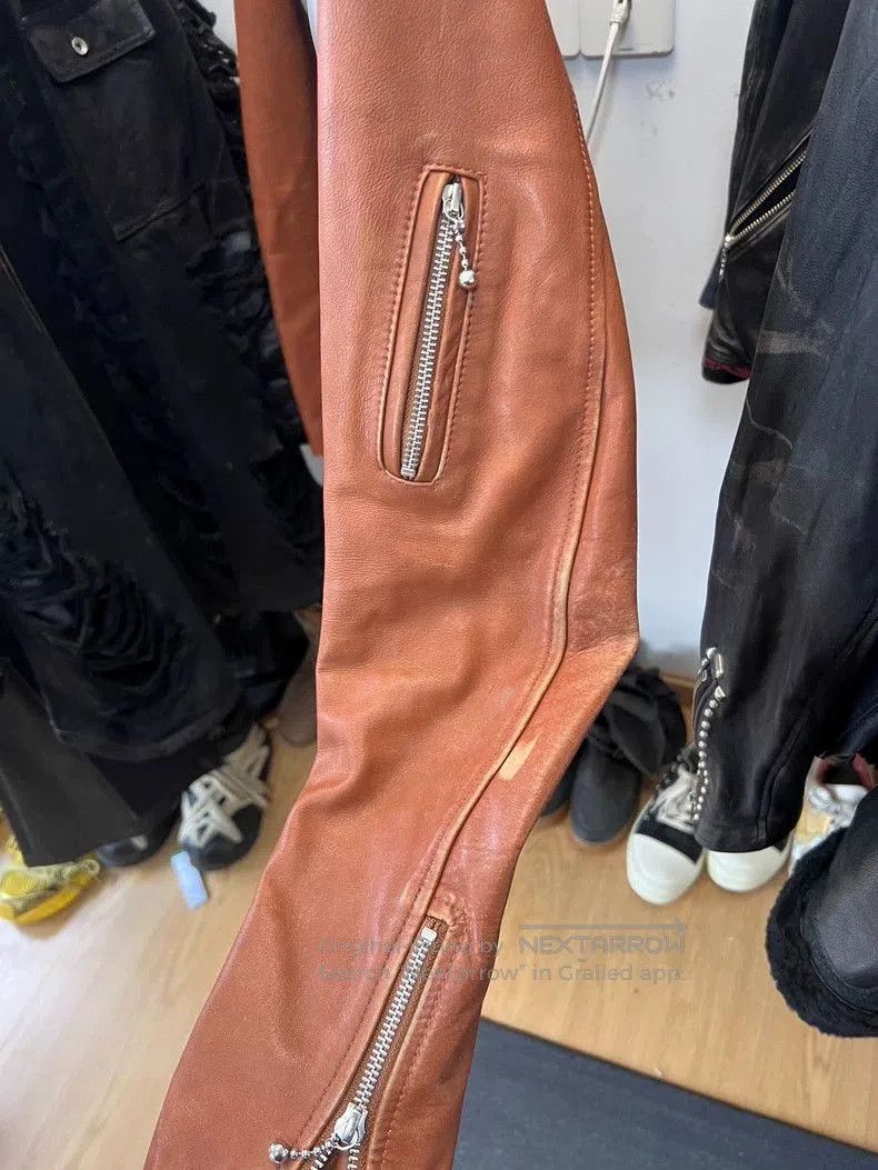 Undercover Undercover Takahashi leather shield with spliced sleeves do Size US L / EU 52-54 / 3 - 6 Thumbnail