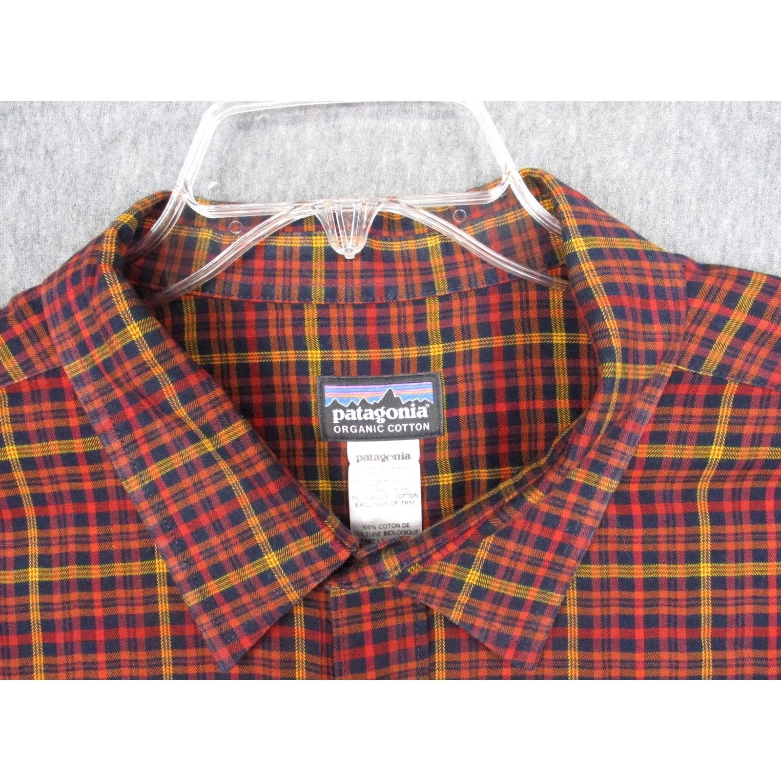 Patagonia Patagonia Shirt Mens 2XL Red Plaid Organic Cotton Long Sleeve Button Up STY53837 Size US XXL / EU 58 / 5 - 2 Thumbnail