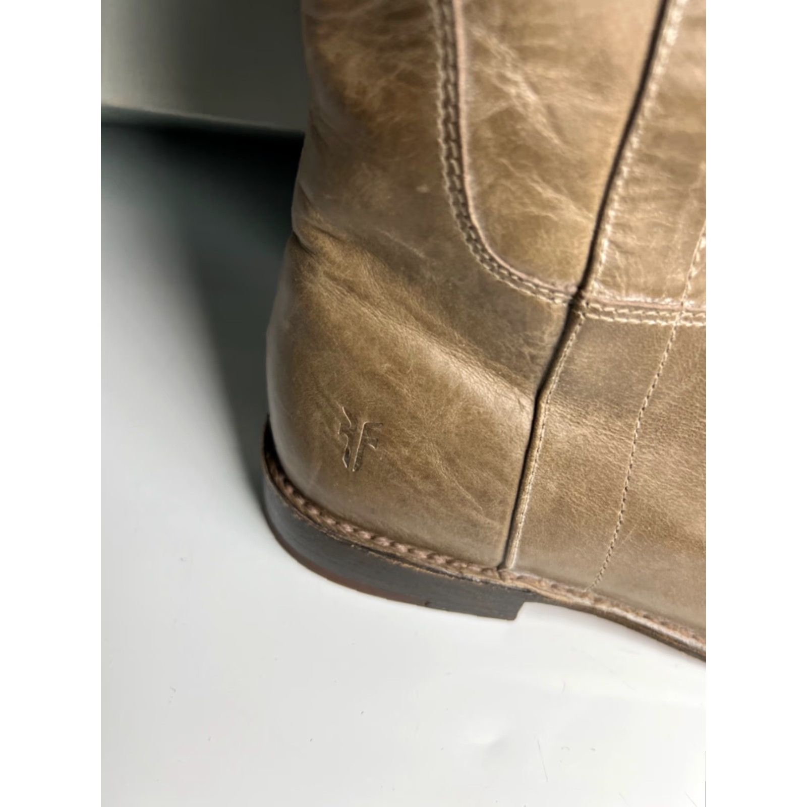 Frye VINTAGE Frye Paige Tall Riding Boots Womens 7.5 Grey Size US 8 / IT 38 - 5 Thumbnail