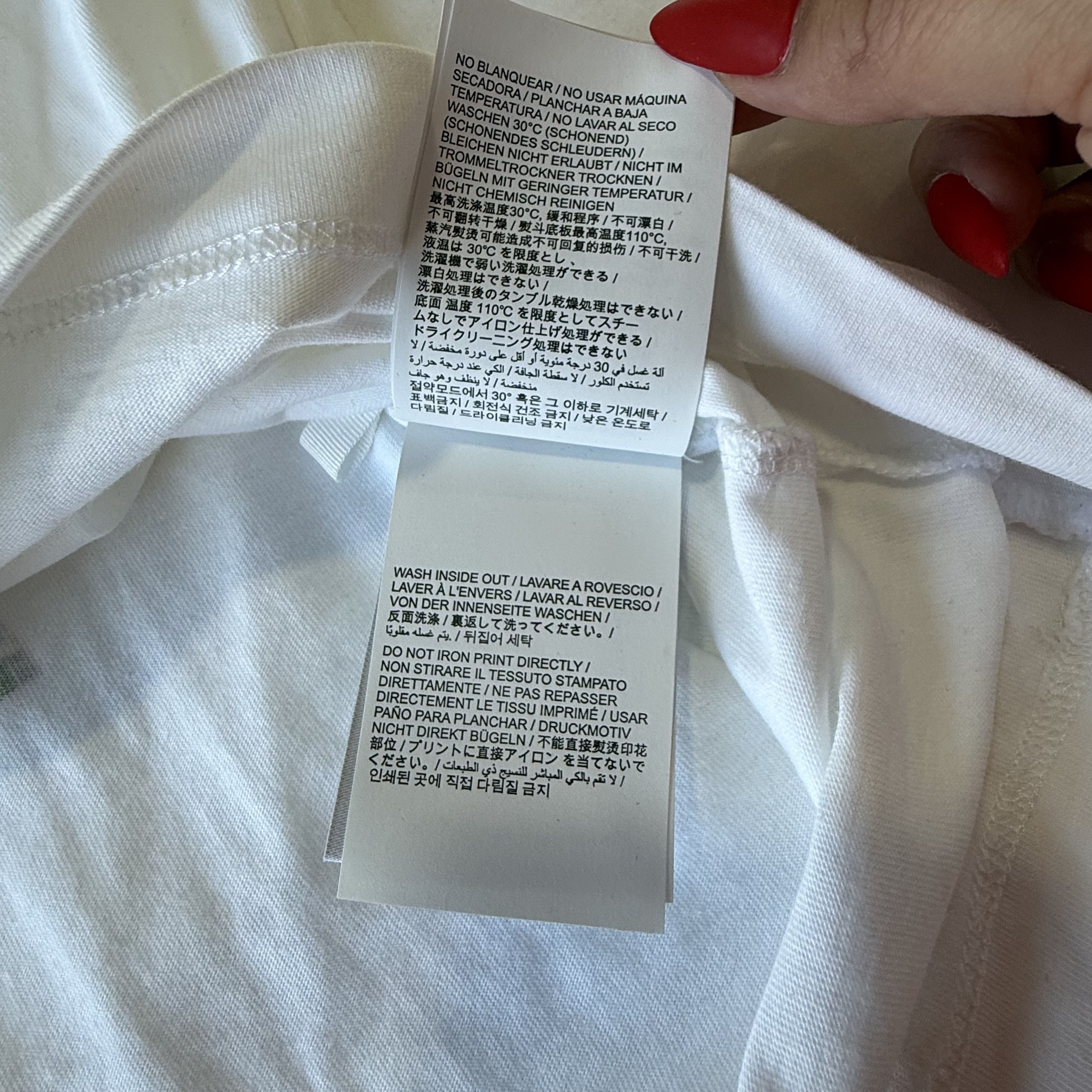 Off-White Off-White "_Logic" 10th Anniversary Logo Archive T-Shirt Size US XL / EU 56 / 4 - 7 Thumbnail