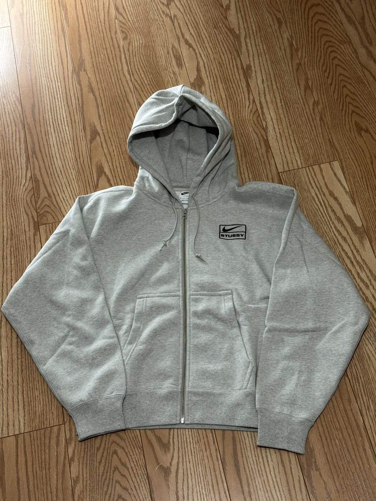 Nike × Stussy Stüssy x Nike Stone Washed Fleece Zip Hoodie | Grailed