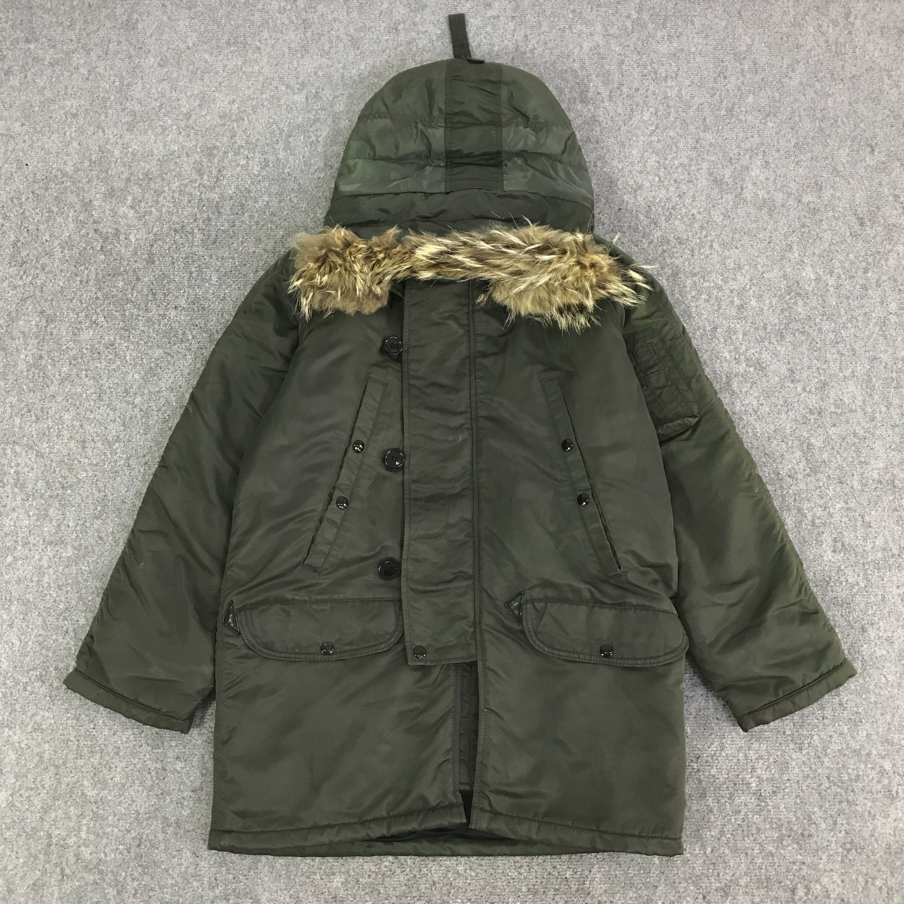I. Spiewak And Sons I.SPIEWAK AND SONS FUR HOODIE JACKET K124B1 Size US L / EU 52-54 / 3 - 1 Thumbnail
