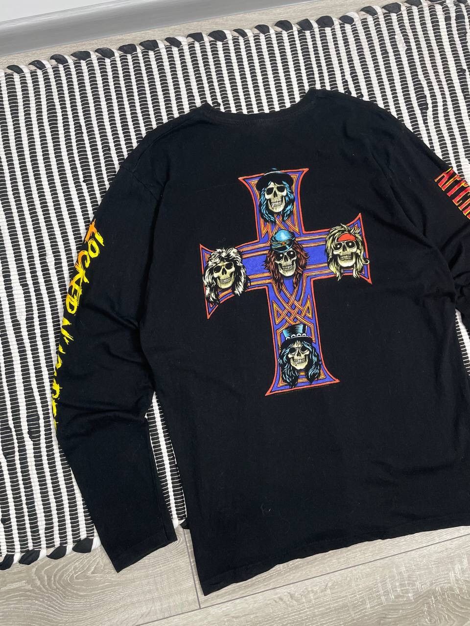 Band Tees Vintage Guns N Roses Big Logo Long Sleeve Shirt Y2K Size US L / EU 52-54 / 3 - 2 Thumbnail
