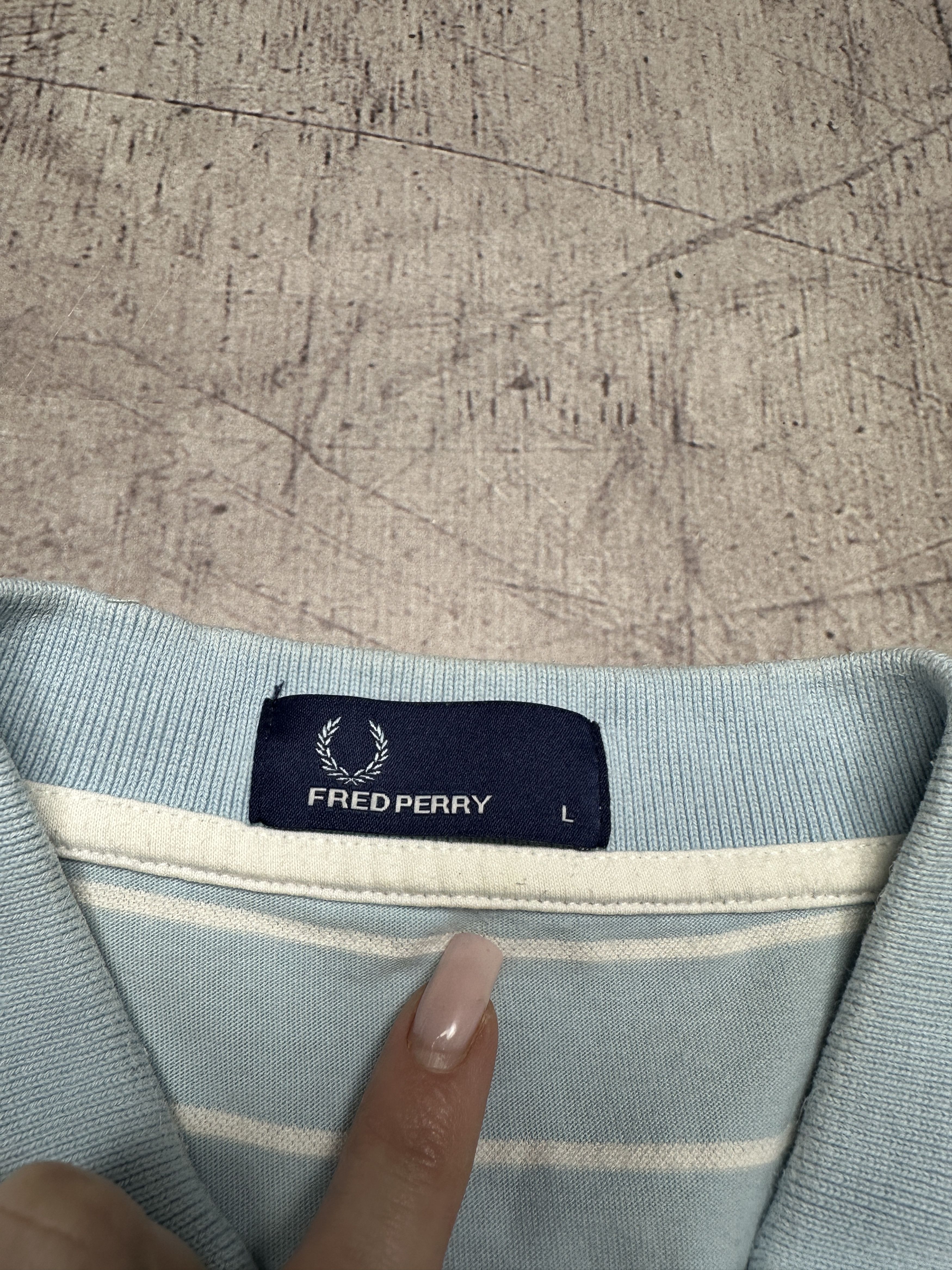 Fred Perry Fred Perry Vintage Mens Striped Polo Shirt Size US L / EU 52-54 / 3 - 4 Thumbnail