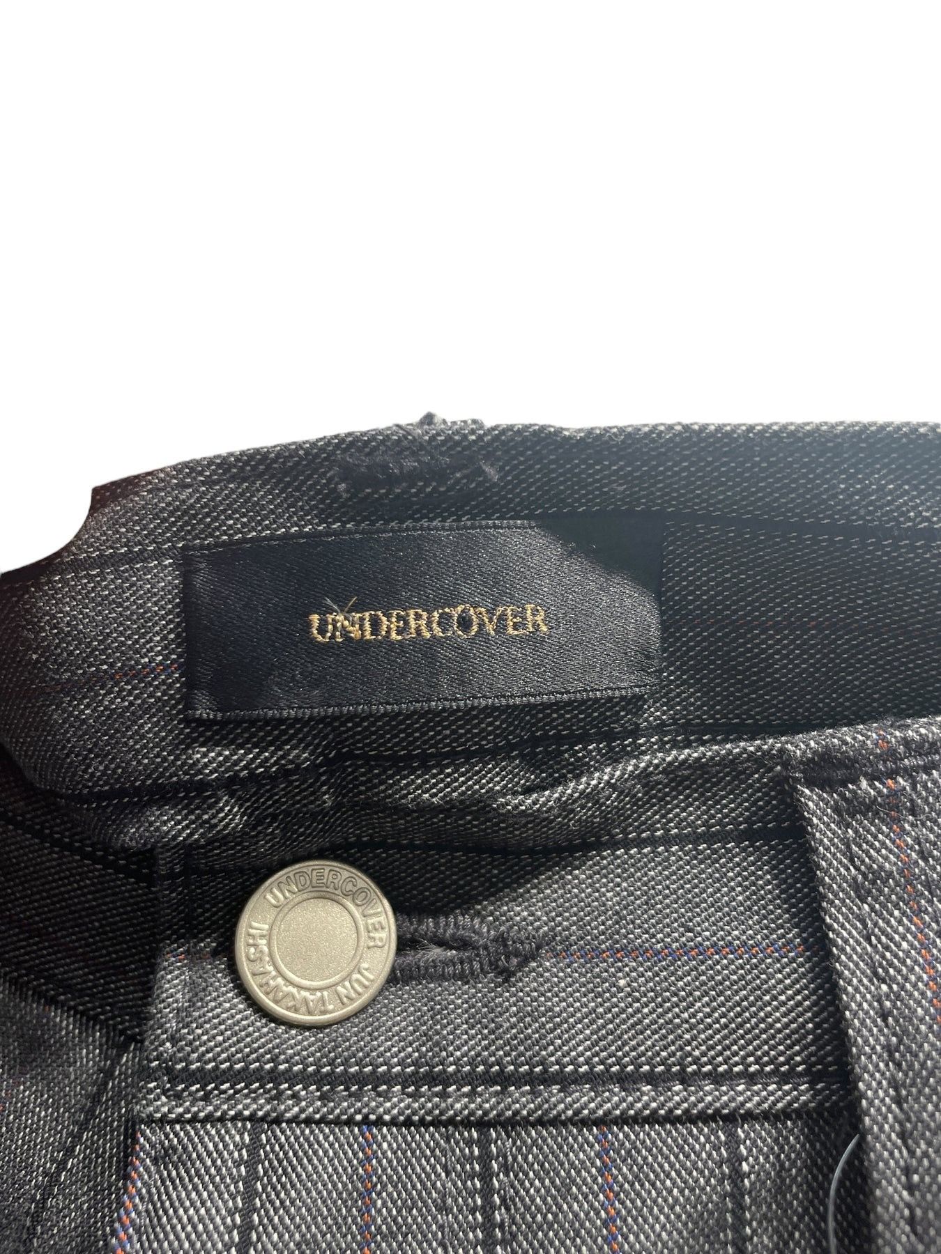 Undercover Fur Hem Pinstripe Slacks Size US 30 / EU 46 - 3 Thumbnail