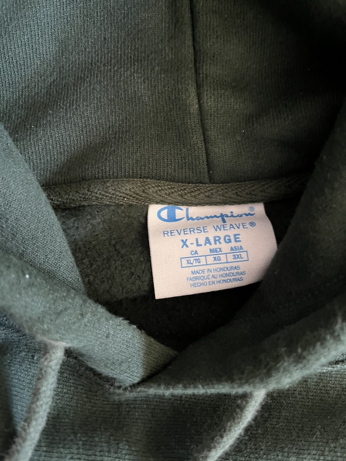 Champion Reverse Weave Forrest Green Hoodie Size US XL / EU 56 / 4 - 3 Thumbnail