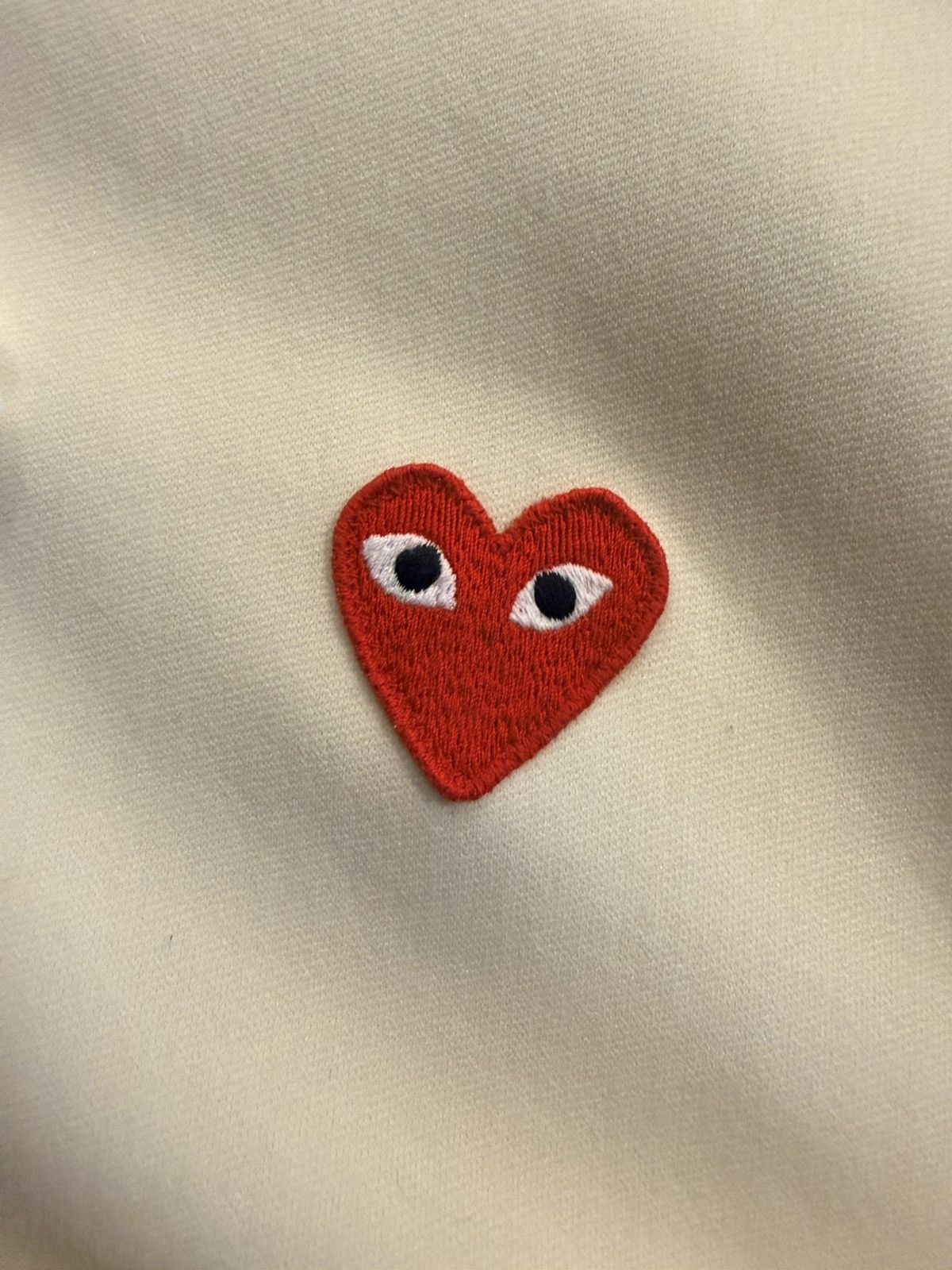 Comme des Garcons Comme des Garçons Play Red Heart Patch Zip-Up Hoodie Size M / US 6-8 / IT 42-44 - 4 Thumbnail