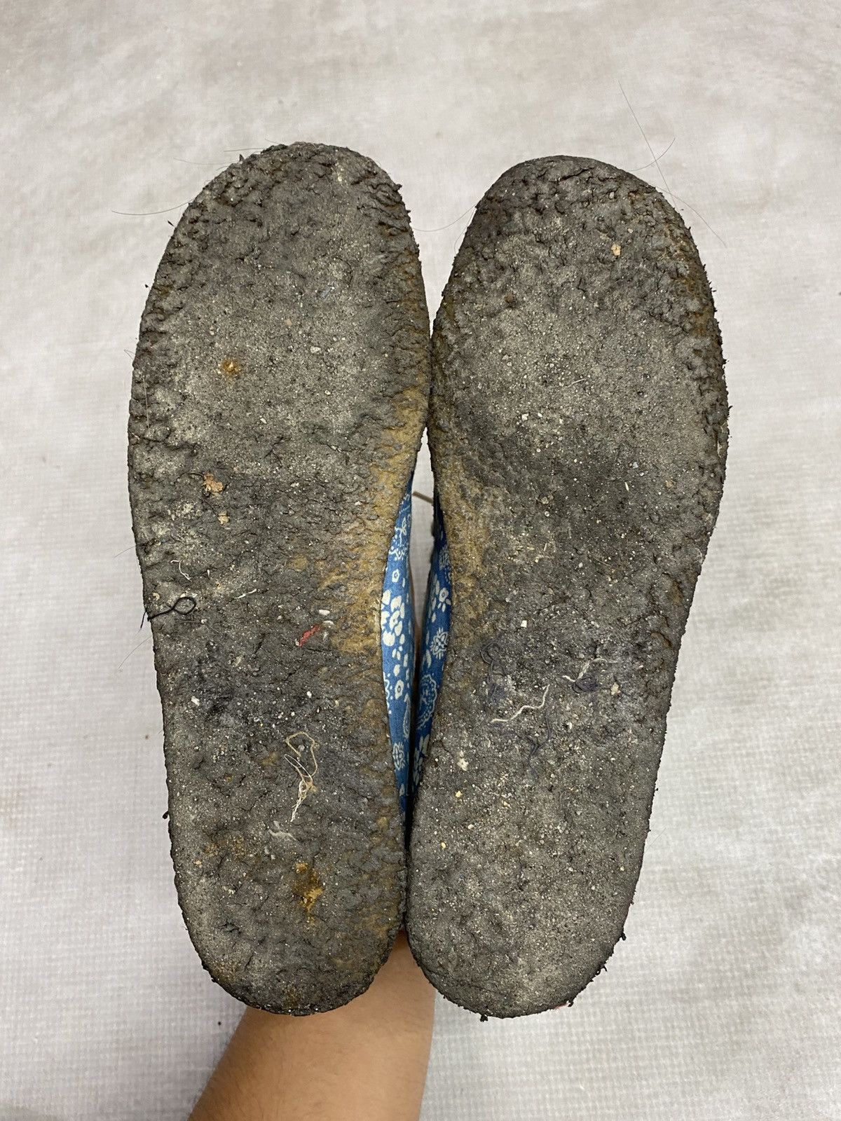 Clarks Clarks wallabee moccasisns paisley seude crepe blue Size US 7.5 / IT 37.5 - 6 Thumbnail