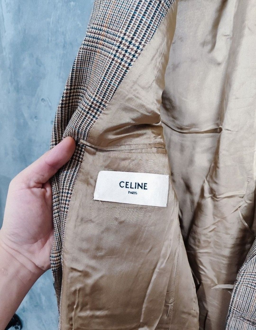 Celine × Hedi Slimane Celine Wool Blazer Size 42L - 3 Thumbnail