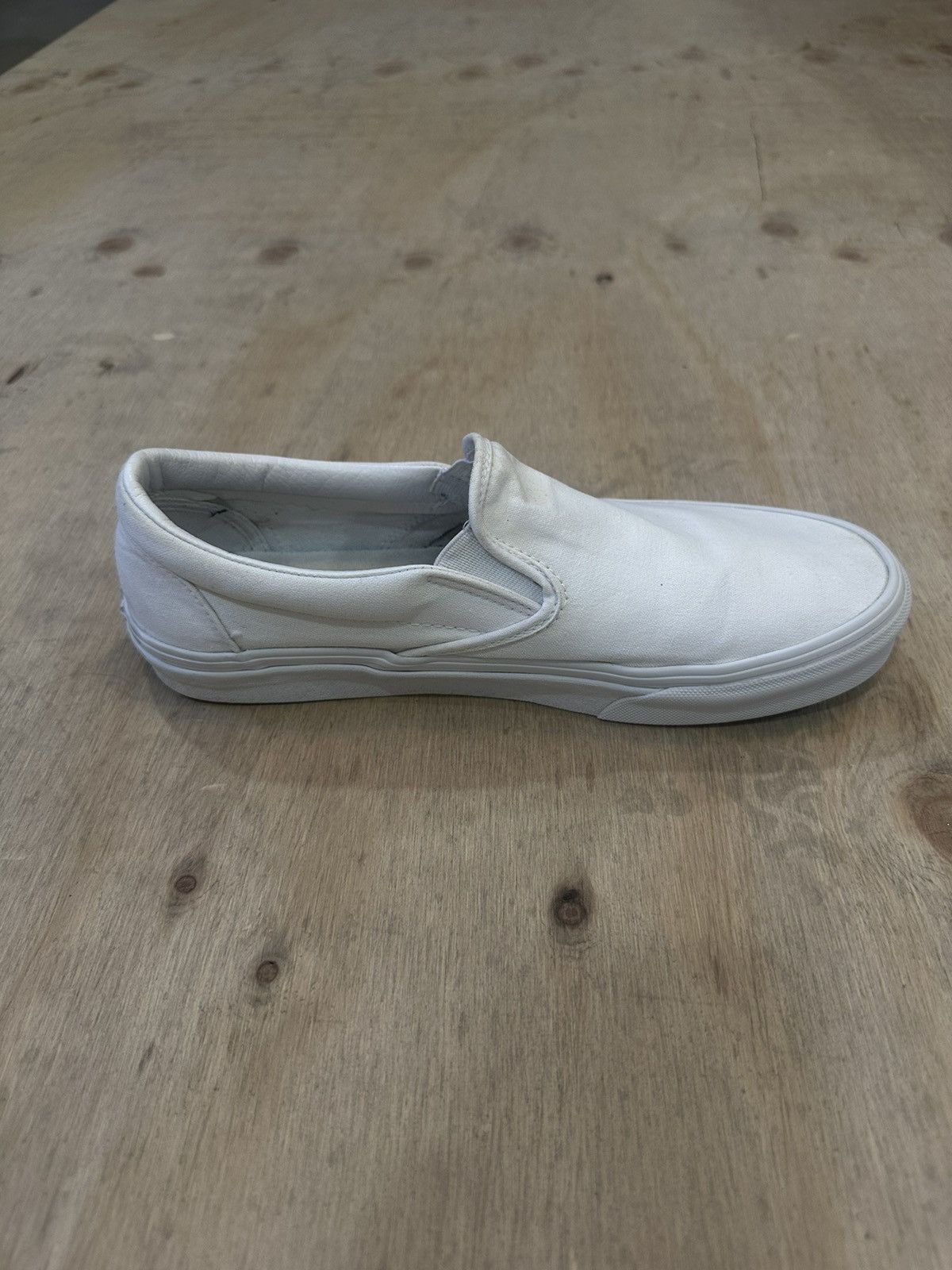Vans Vans Classic White Slip on Shoe Size US 8 / EU 41 - 7 Thumbnail