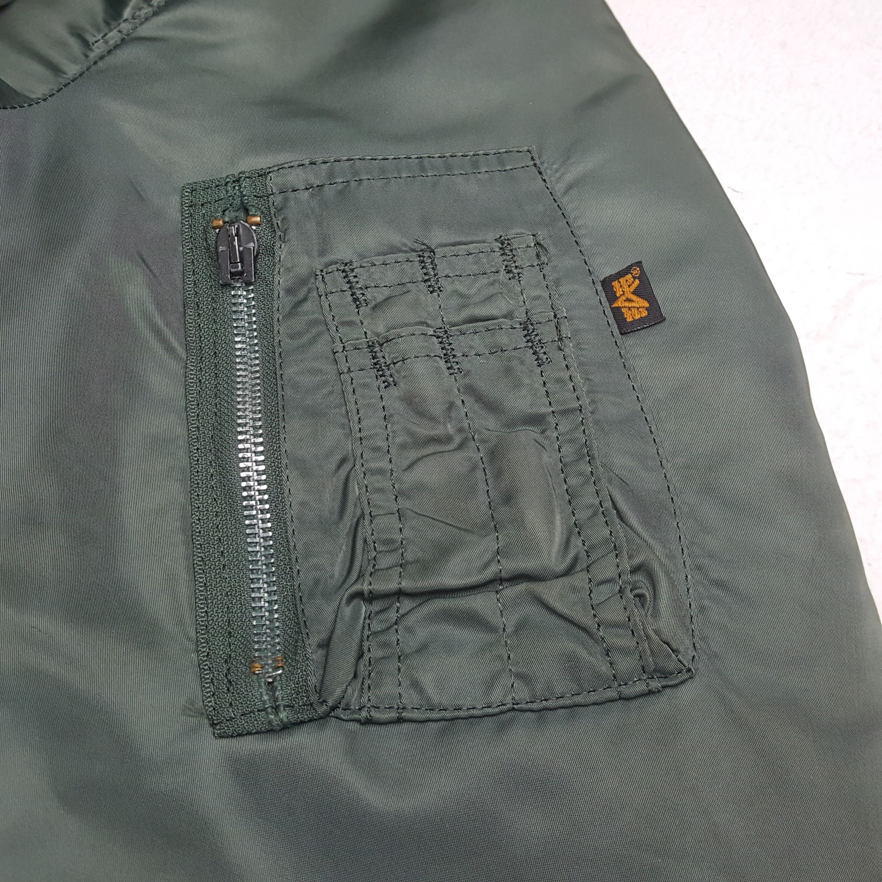 Alpha Industries Vintage Alpha Industries x Hysteric Glamour Custom Jacket 34 Size US XXL / EU 58 / 5 - 11 Thumbnail