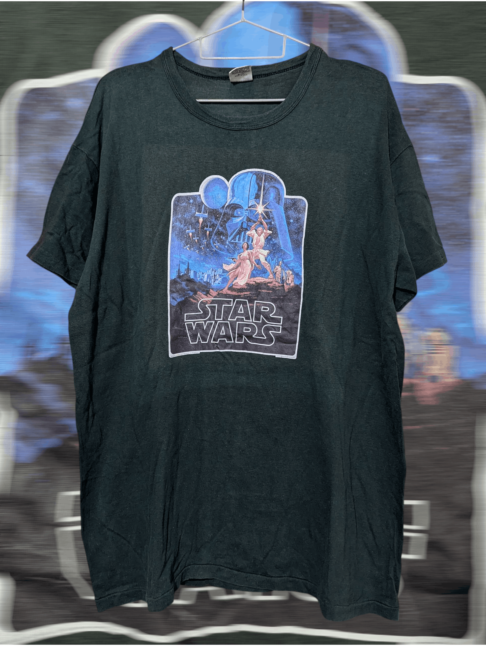 Star Wars × Vintage vintage 1977 starwars movie poster tee Size US XL / EU 56 / 4 - 1 Thumbnail