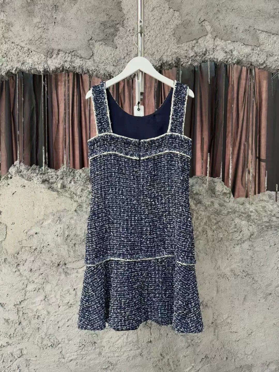 Chanel Chanel Blue T Double Pocket Dress Size US M / EU 48-50 / 2 - 2 Thumbnail