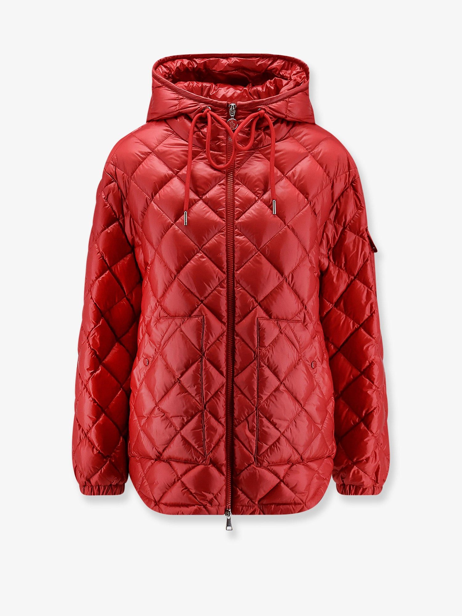 ダウンジャケット・コート Moncler Mauvezin Nylon Down Jacket With Embroidered Profiles Mauvezin nylon down jacket with embroidered profiles MONCLER