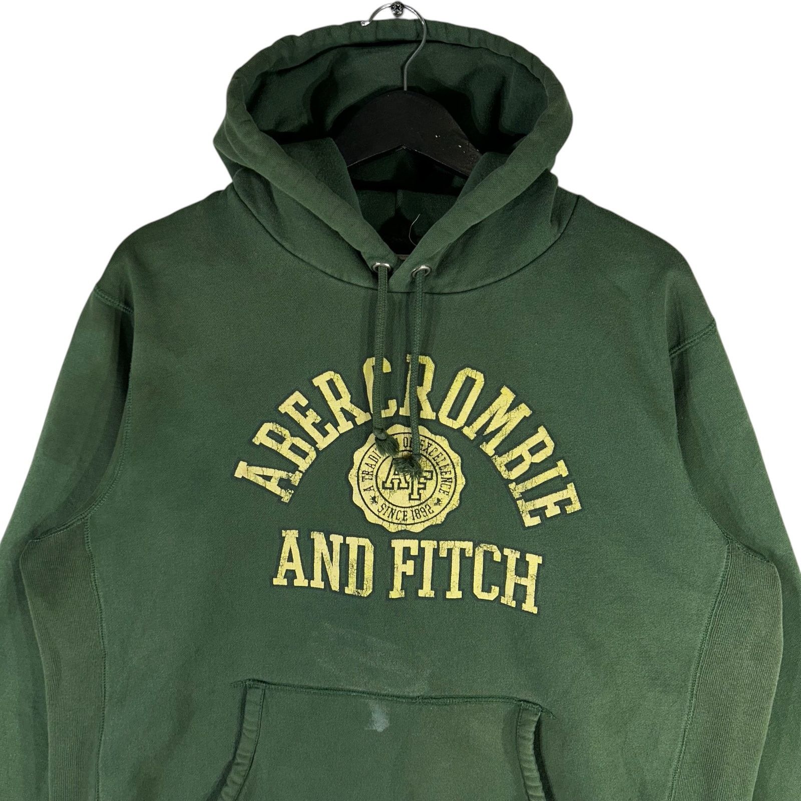 Abercrombie & Fitch Abercrombie And Fitch Spellout Hoodie Size US XL / EU 56 / 4 - 2 Thumbnail