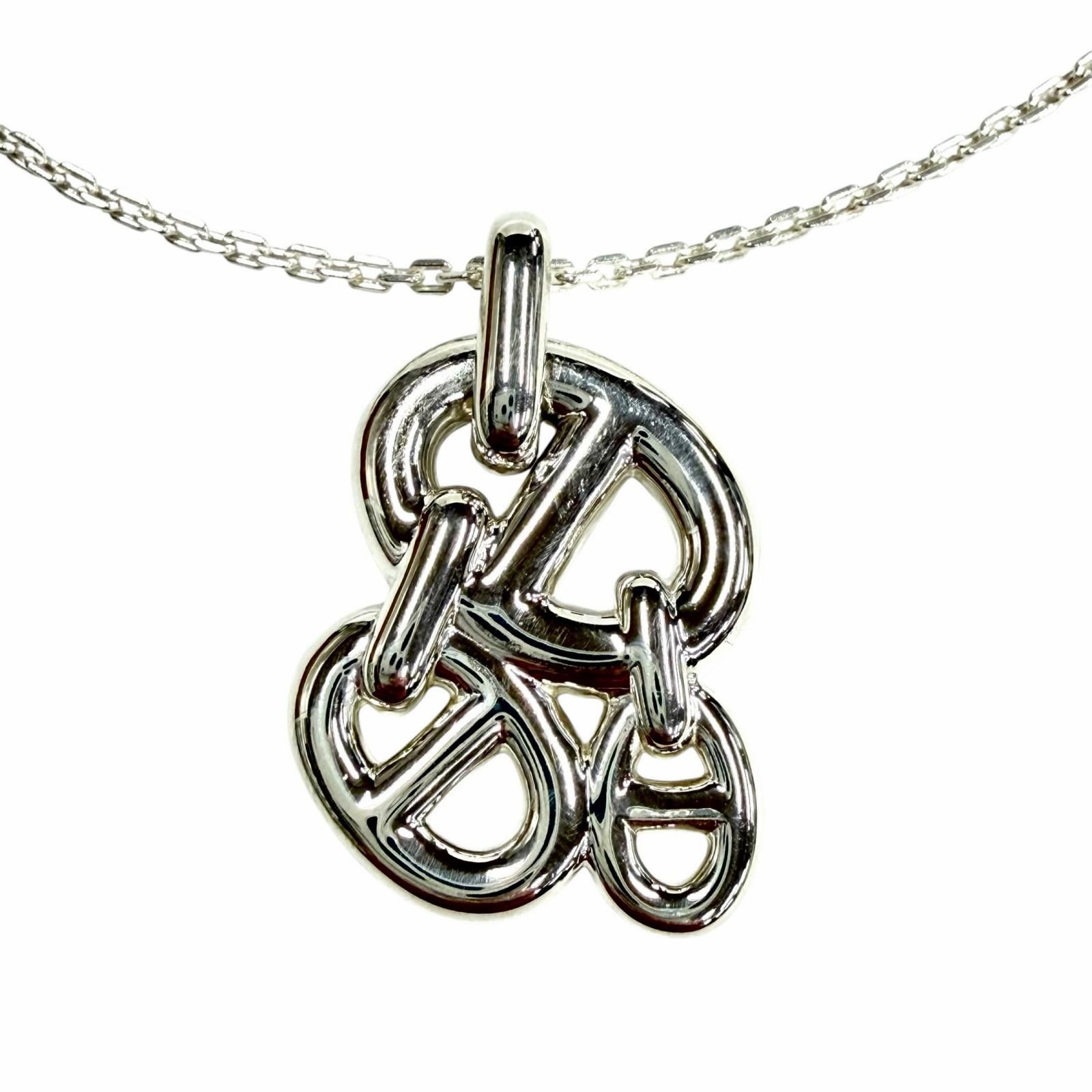Hermes Hermes Hermes Chaine d’Ancre PM 925 Necklace Precious Metal Necklace DUTY FREE for USA Size ONE SIZE - 1 Thumbnail