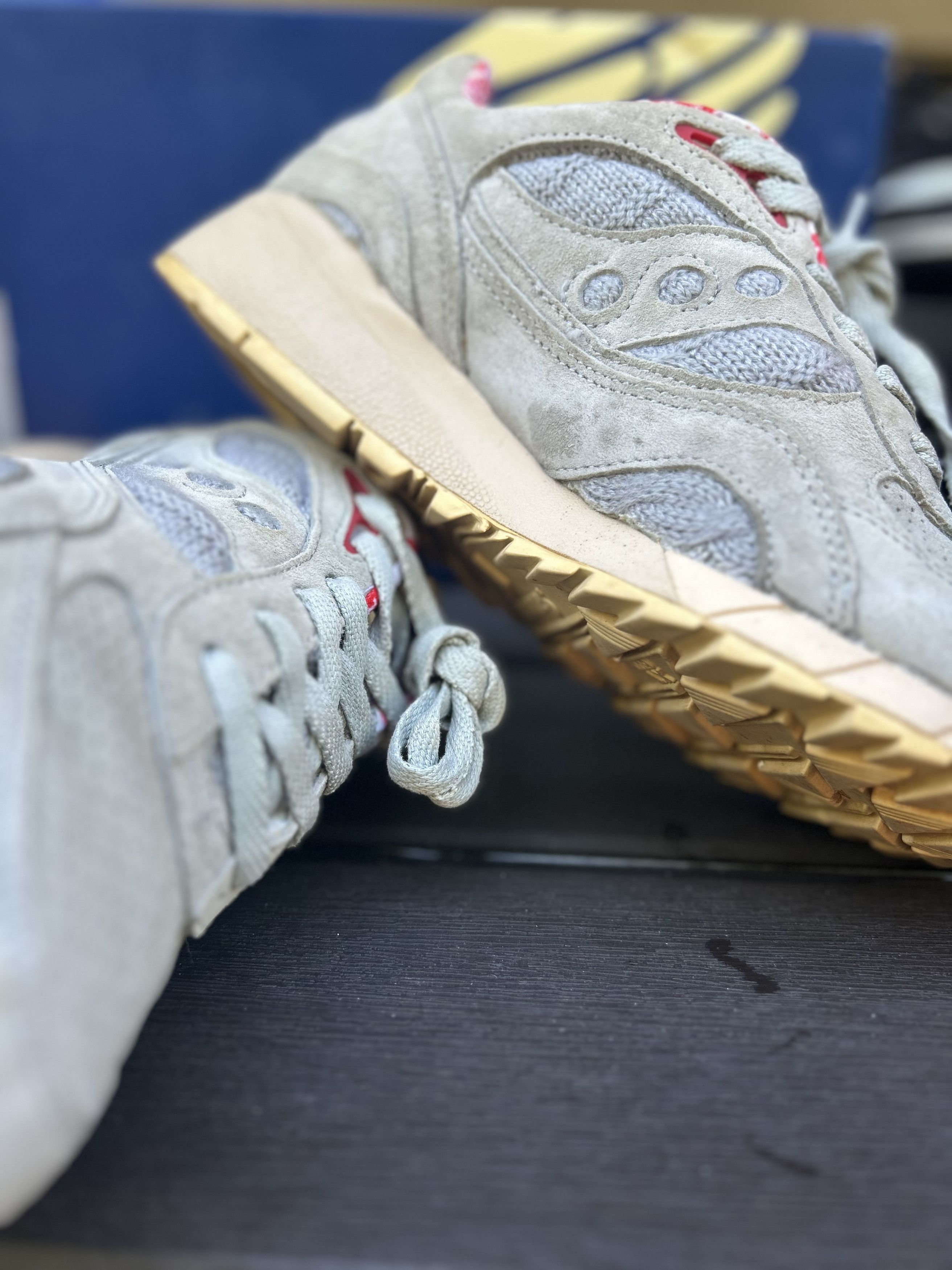 Bodega × Saucony 2014 Bodega x Saucony Elite Shadow 6000 grey sweater Size US 8 / EU 41 - 6 Thumbnail