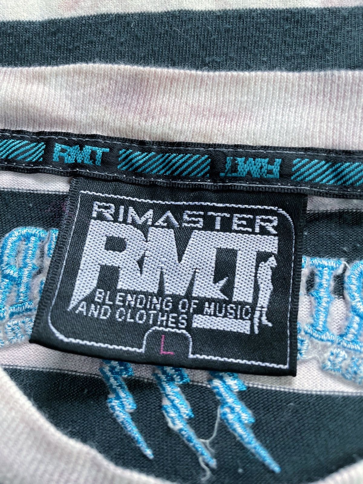 Japanese Brand RIMASTER STRIPED JAPANESE TEE Size US L / EU 52-54 / 3 - 6 Thumbnail