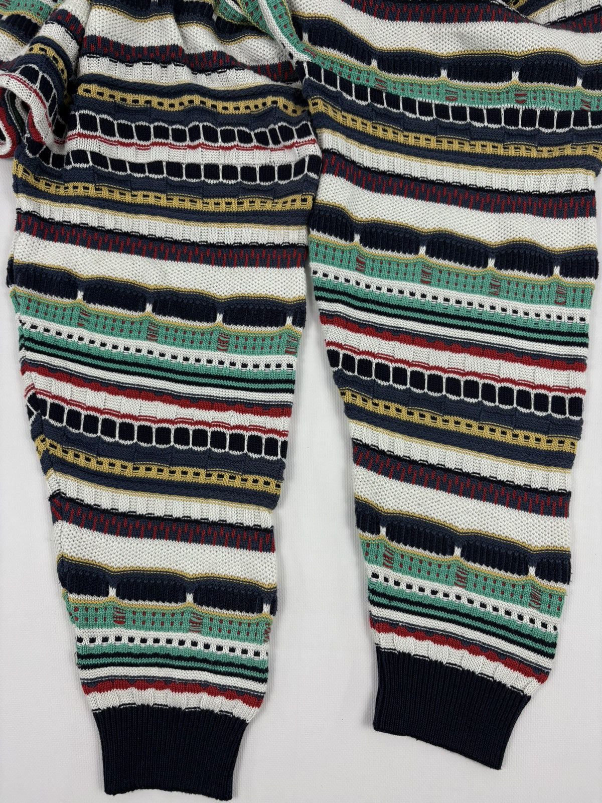 Coogi Rare 80's Archive Hand Knit Cardiagn Biggie Cosby Cable Pullover Jumper Sweater Jacket Size US L / EU 52-54 / 3 - 19 Thumbnail