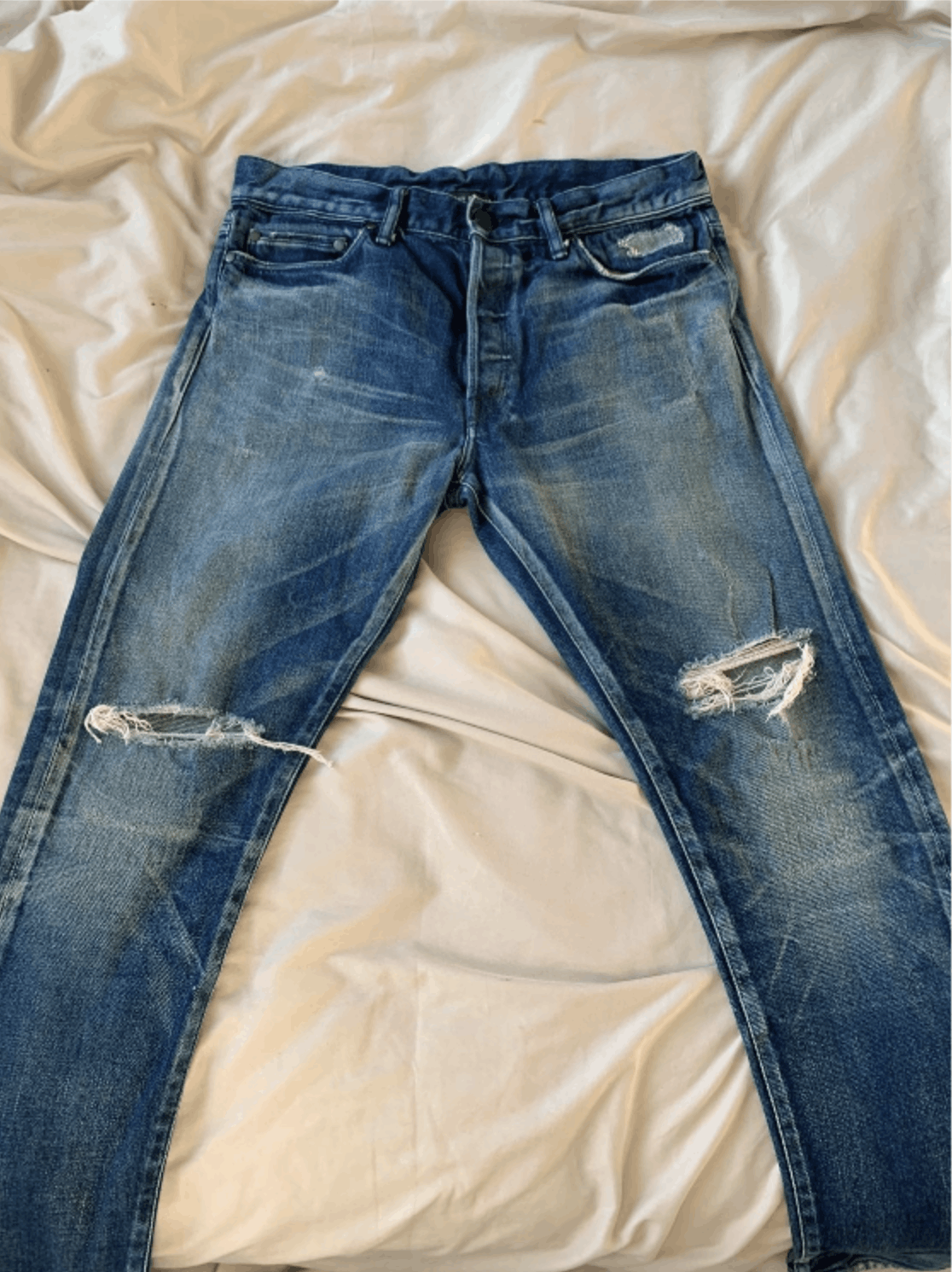 John Elliott The Cast 2: Siena Denim Size US 29 - 2 Thumbnail