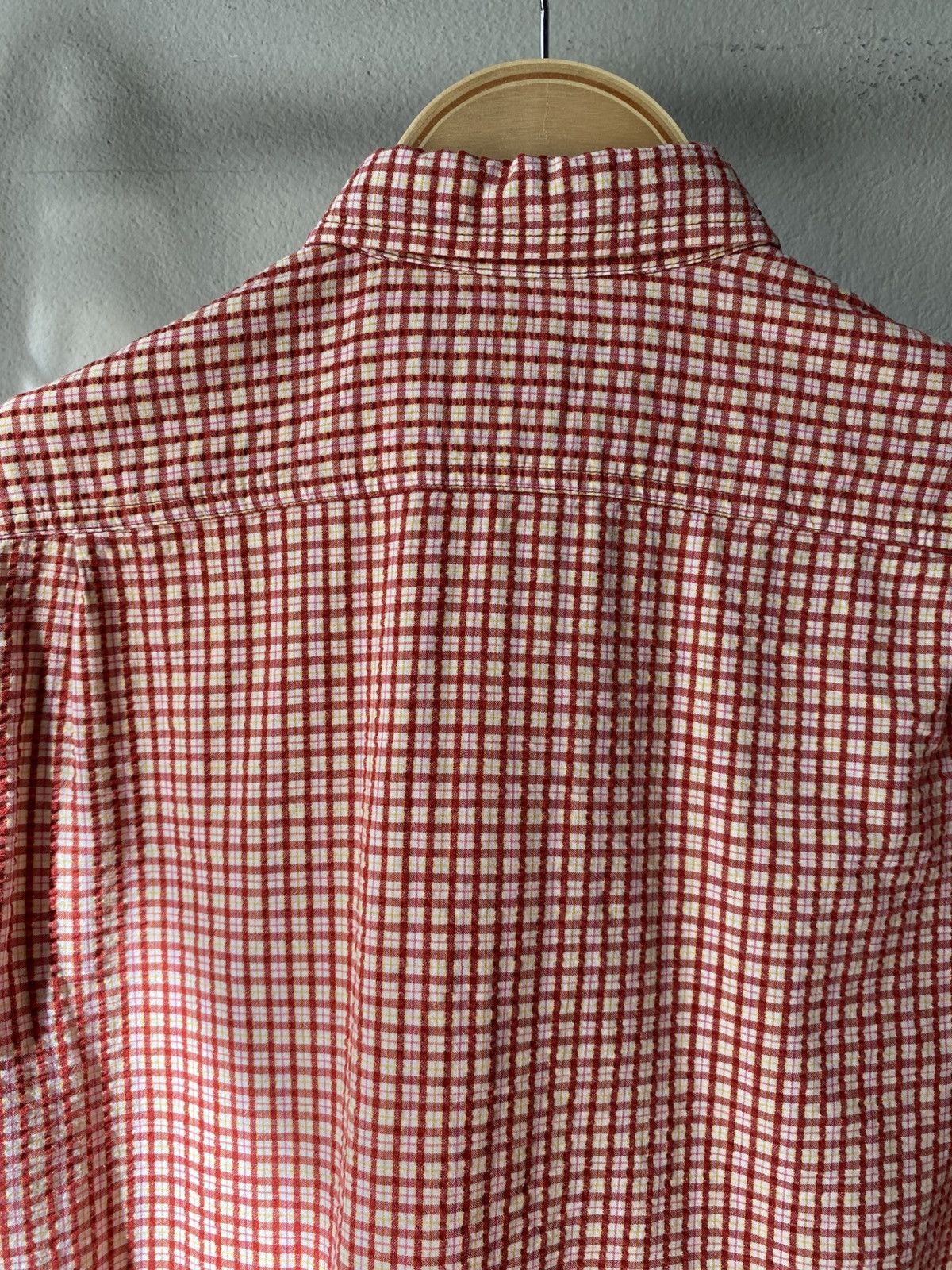 Karl Helmut Karl Helmut Red Checkered Shirt with Decorative Patches Size US S / EU 44-46 / 1 - 4 Thumbnail