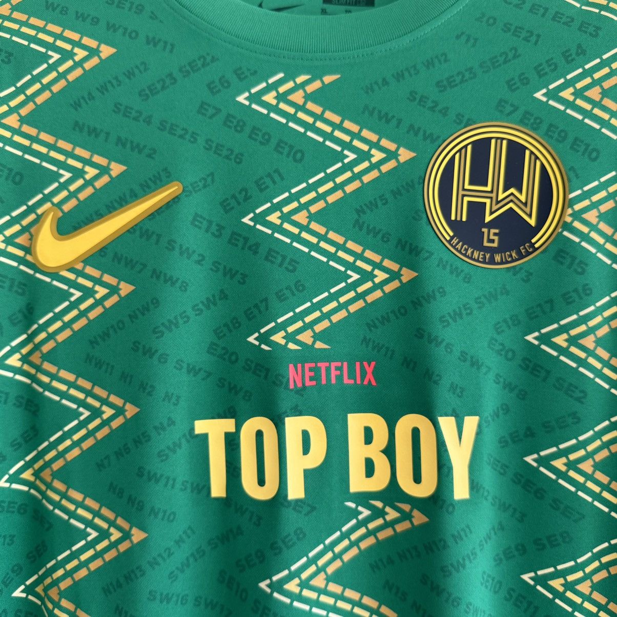 Other Nike x Topboy X Netflix x Hackney Wick soccer jersey Size US XL / EU 56 / 4 - 14 Thumbnail
