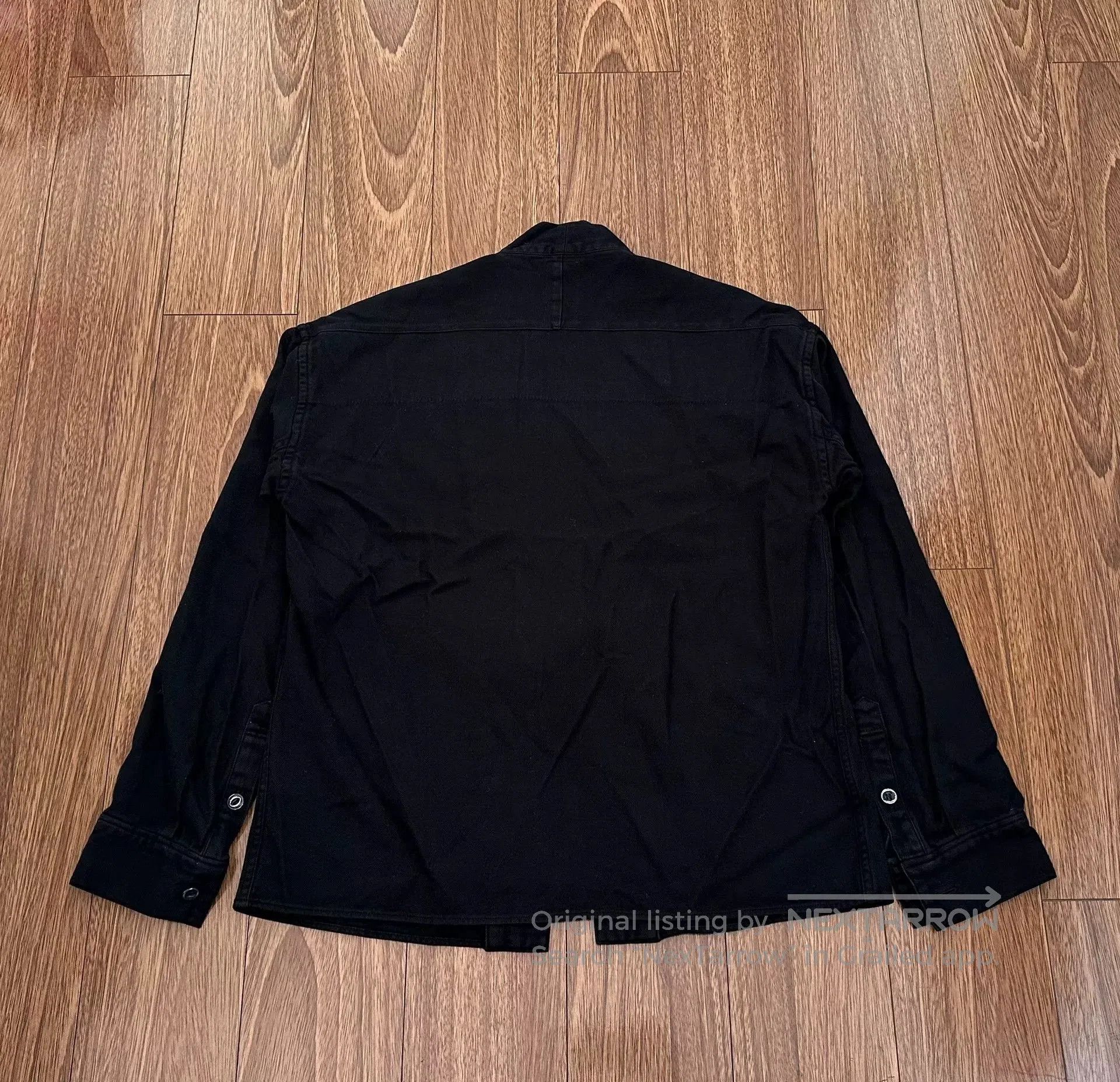 visvim indigo overdye shirt.