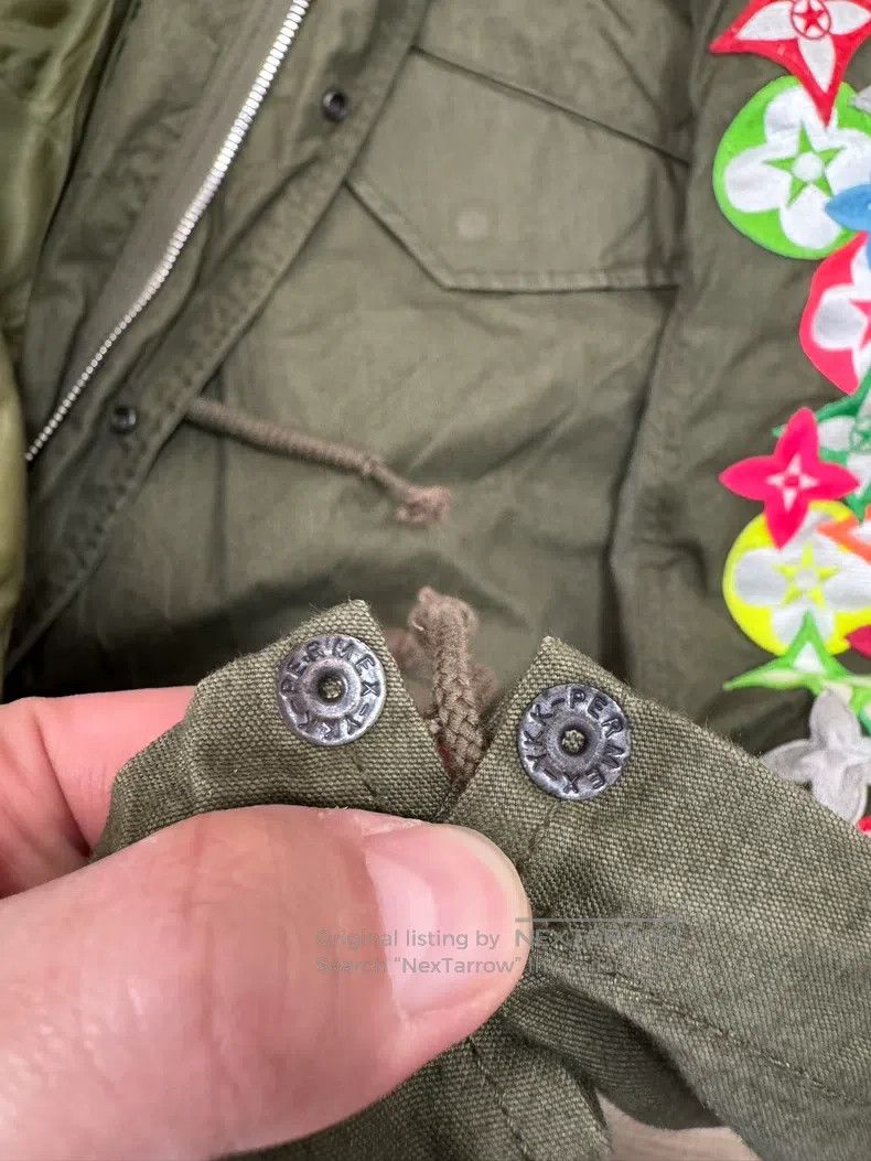 READYMADE Ready Made Original Infringement Lv Badge M65Parka Coat, J Size US L / EU 52-54 / 3 - 6 Thumbnail