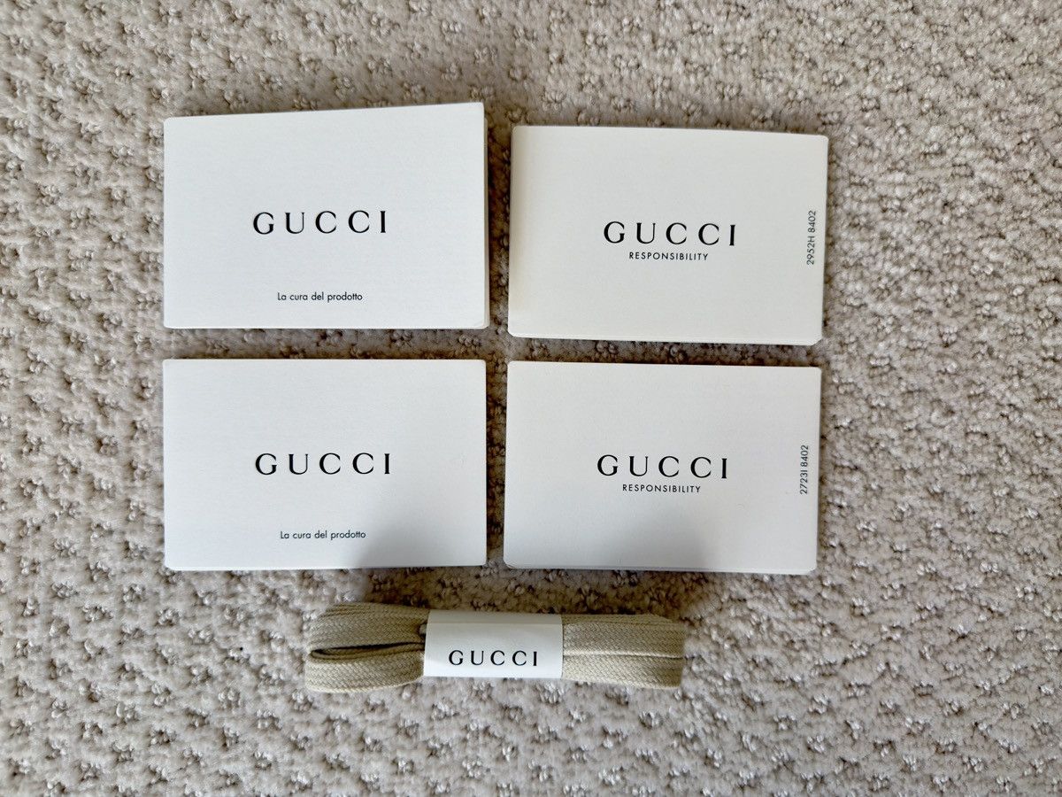 Gucci [BNIB] Gucci Tennis 1977 Sneakers - Off-White/Beige - US 9.5 Size US 9.5 / EU 42-43 - 2 Thumbnail