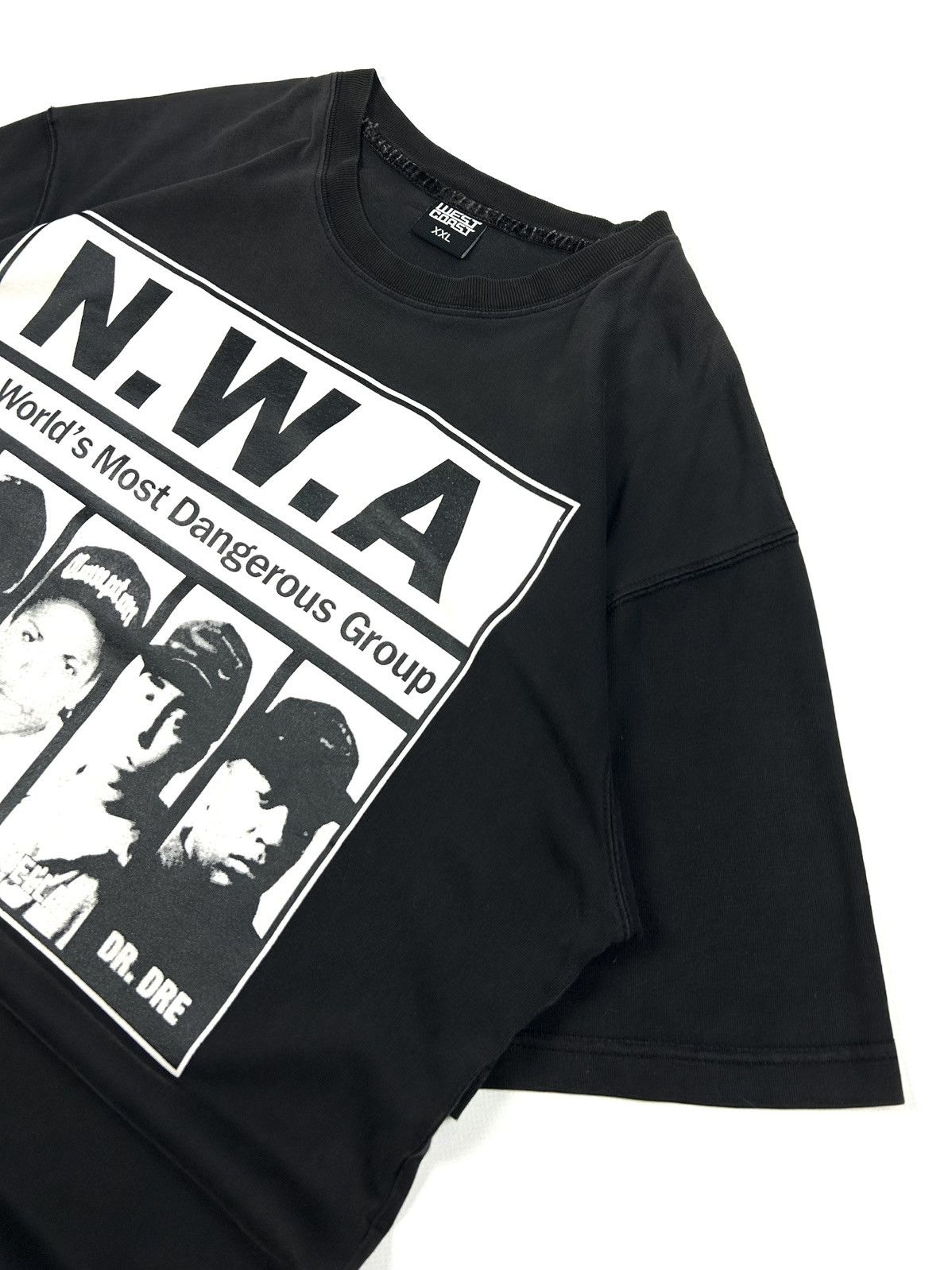 Rap Tees Vintage N.W.A Most Dangerous Rap Tee Ruthless Records Tshirt Size US XXL / EU 58 / 5 - 5 Thumbnail