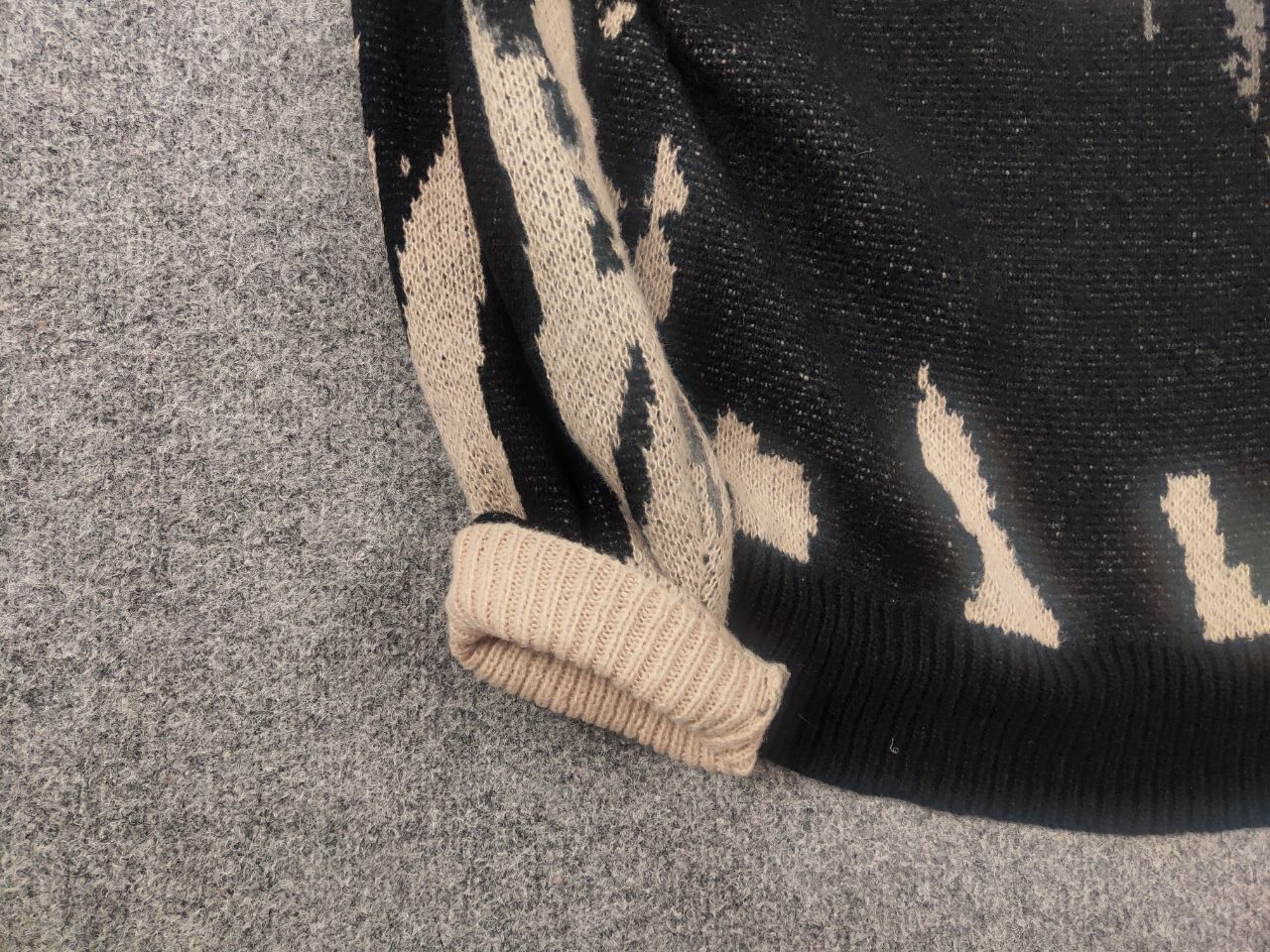 20471120 Vintage Japan Y2K if six was nine Style Punk LGB Sweater Size US M / EU 48-50 / 2 - 5 Thumbnail