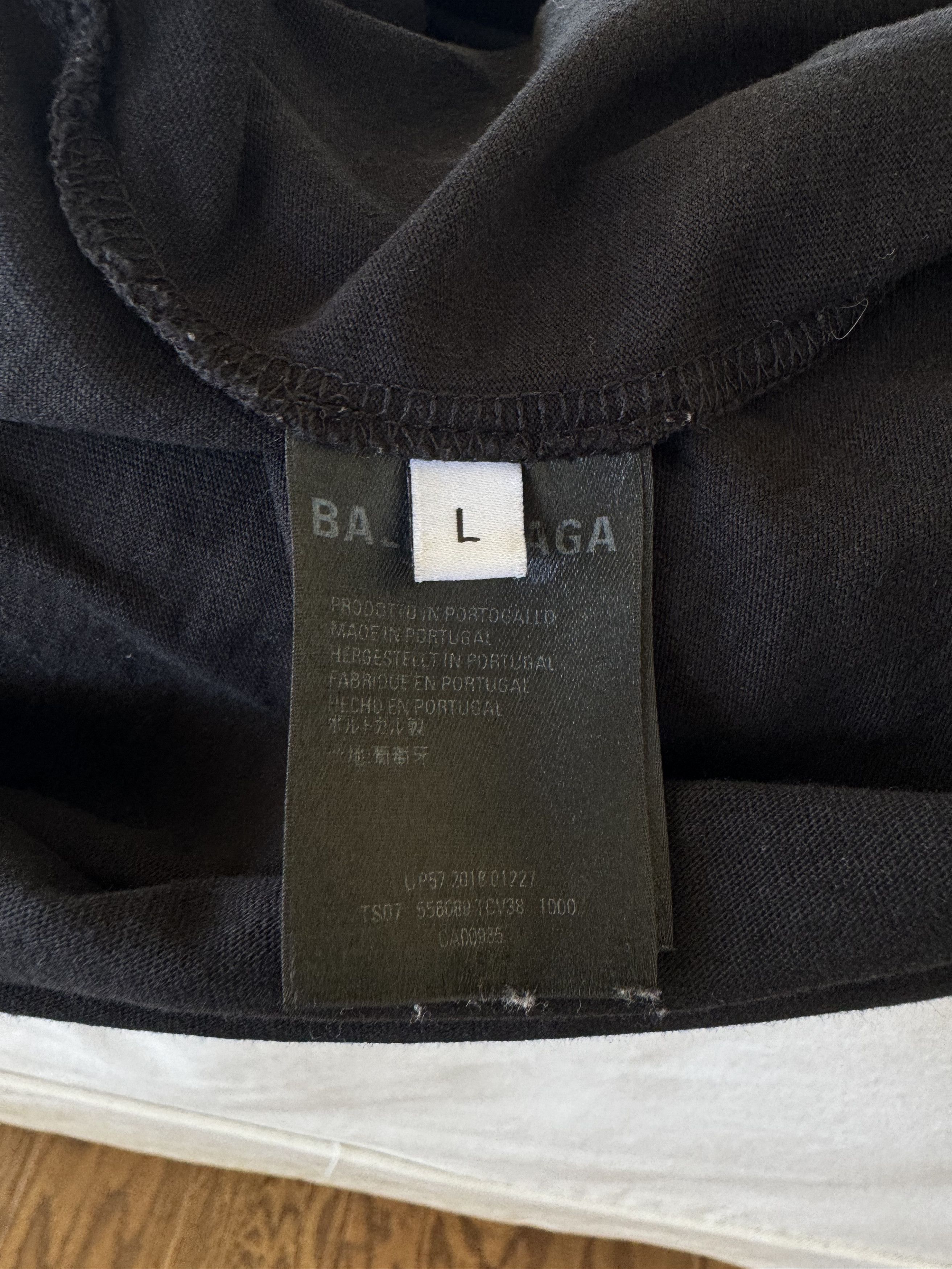 Balenciaga Balenciaga FW18 Speed Hunters T-Shirt Size US L / EU 52-54 / 3 - 8 Thumbnail