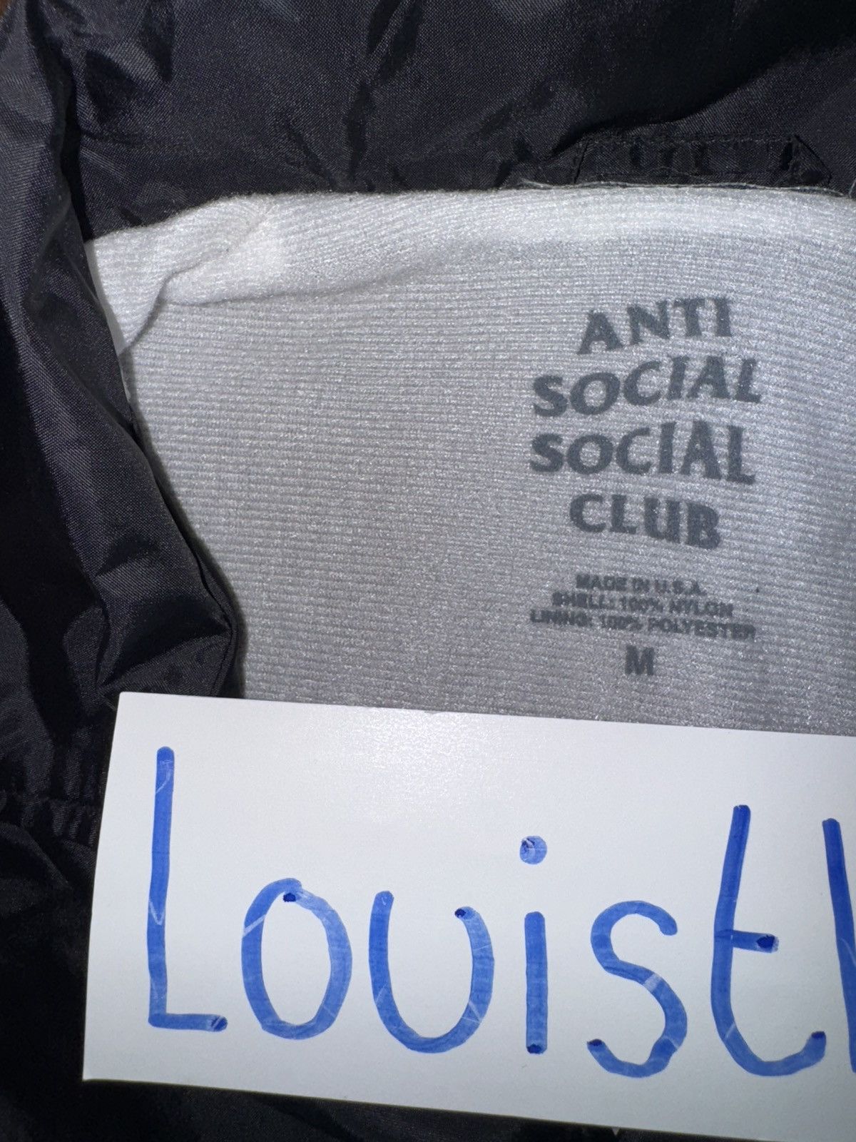 Anti Social Social Club Anti Social Social Club Never Gonna Give You Up coach jacket Size US M / EU 48-50 / 2 - 4 Thumbnail