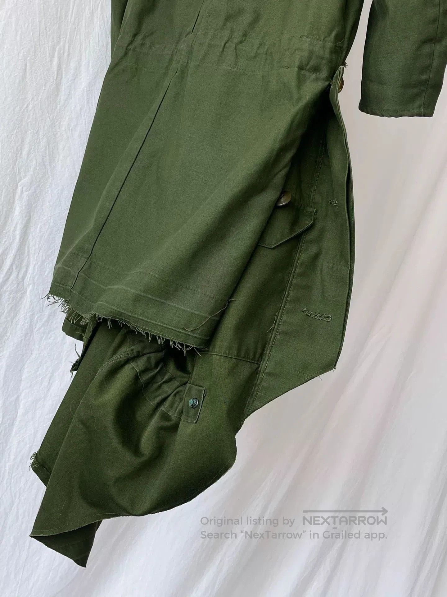 Other Deconstructed Military Style Women's Jacket. Size M / US 6-8 / IT 42-44 - 6 Thumbnail
