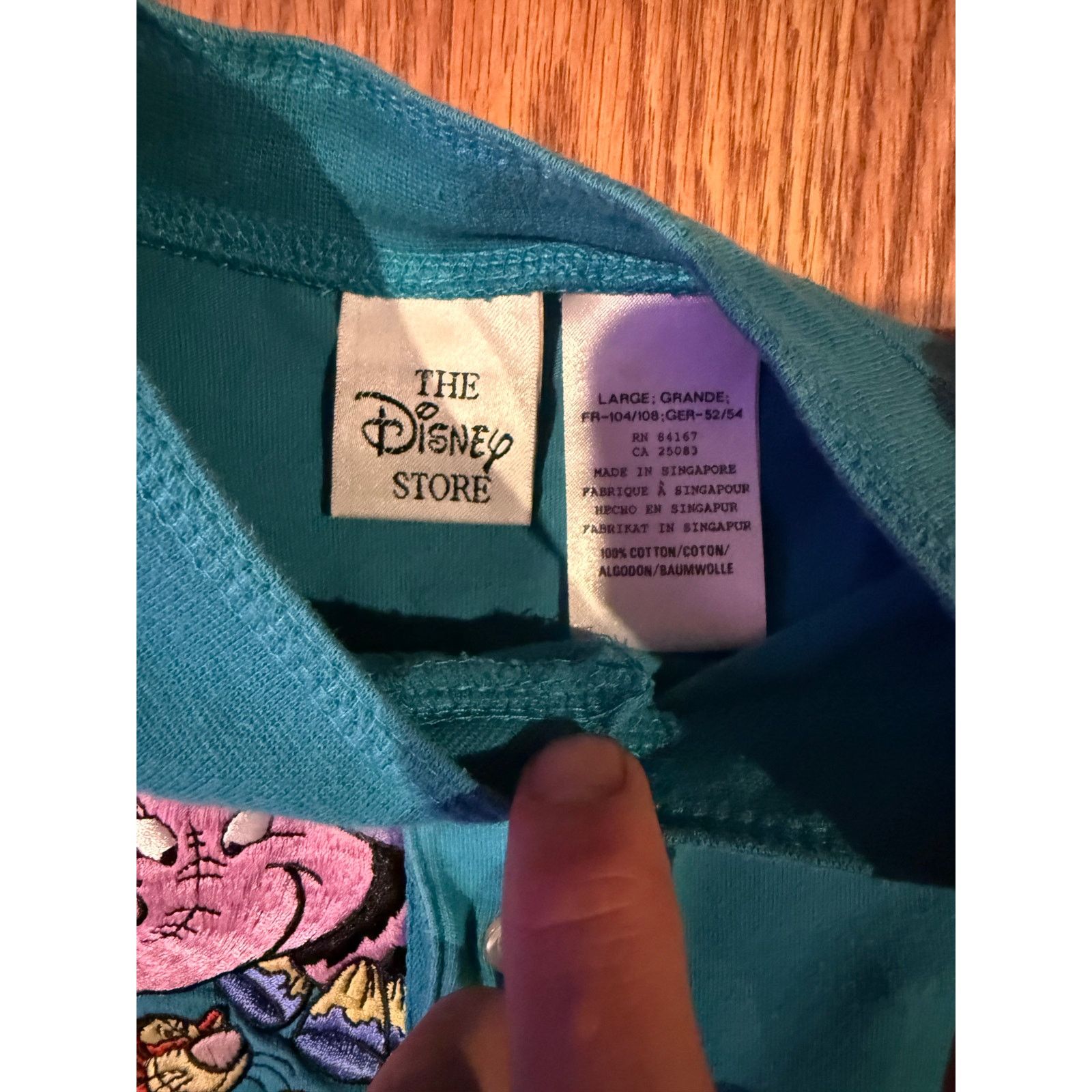 Disney 90s Disney Store Pooh Embroidered Size US L / EU 52-54 / 3 - 2 Thumbnail