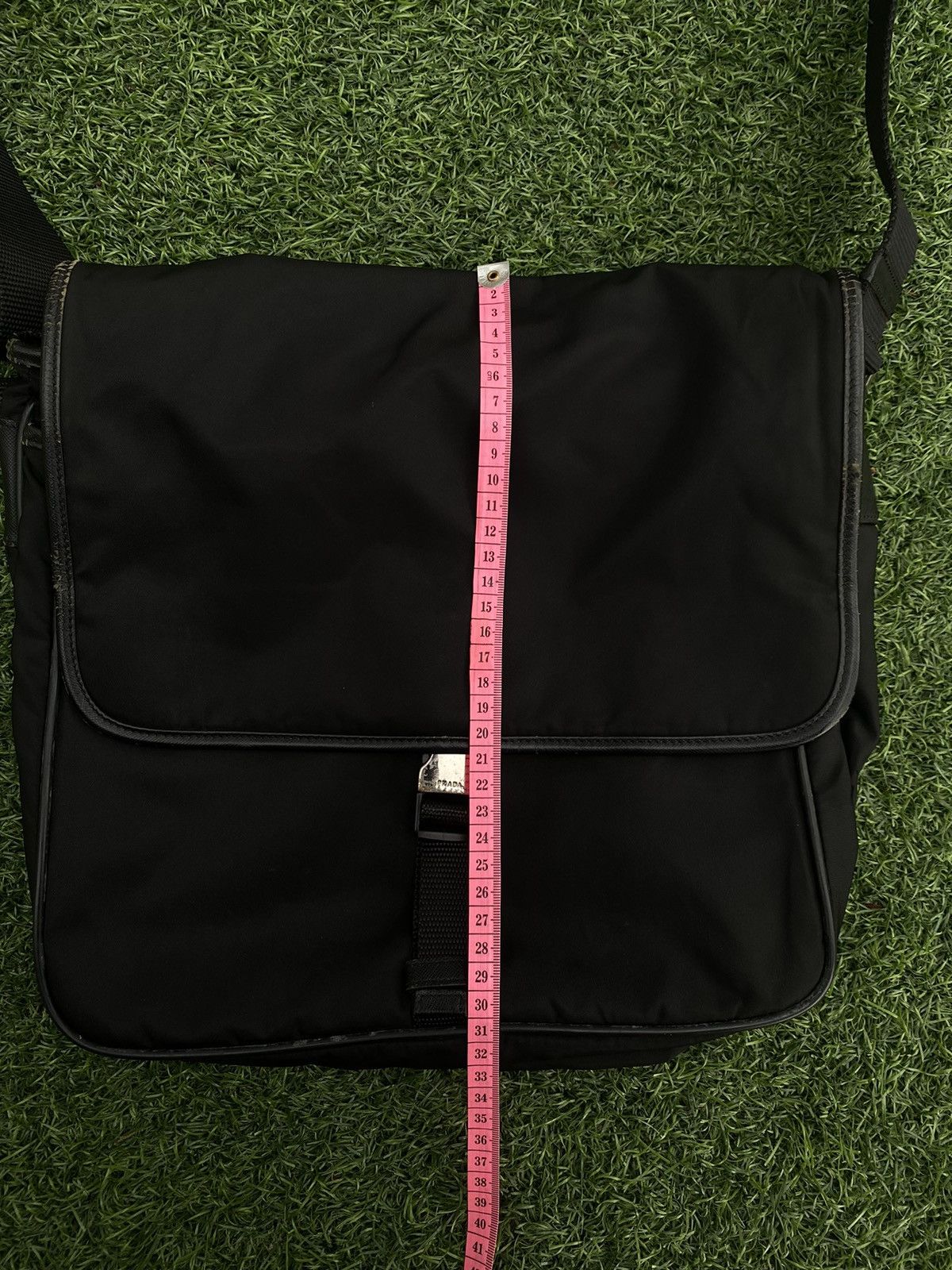 Prada PRADA MEDIUM MESSENGER BLACK NYLON BAG Size ONE SIZE - 12 Thumbnail