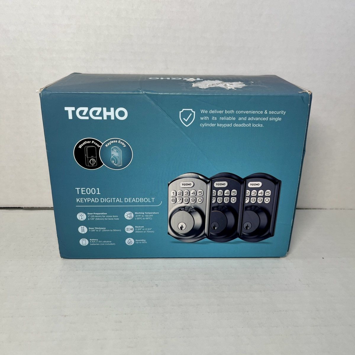 Other TeehoTE001 Keyless Entry Keypad Digital Deadbolt SatinNickel Size ONE SIZE - 1 Thumbnail