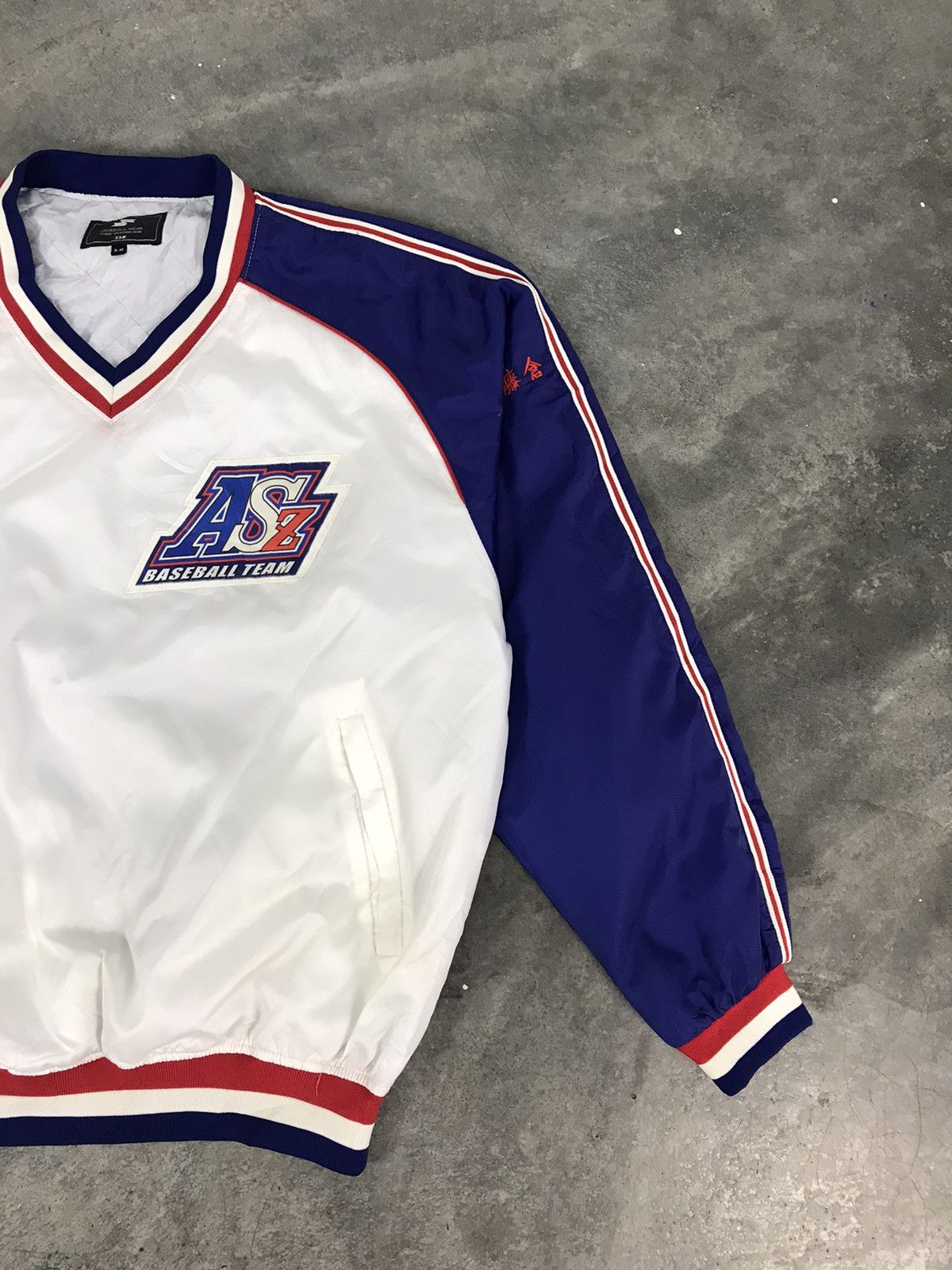 Vintage Vintage Baseball Team Nylon Windbreaker Pullover Size US M / EU 48-50 / 2 - 2 Thumbnail