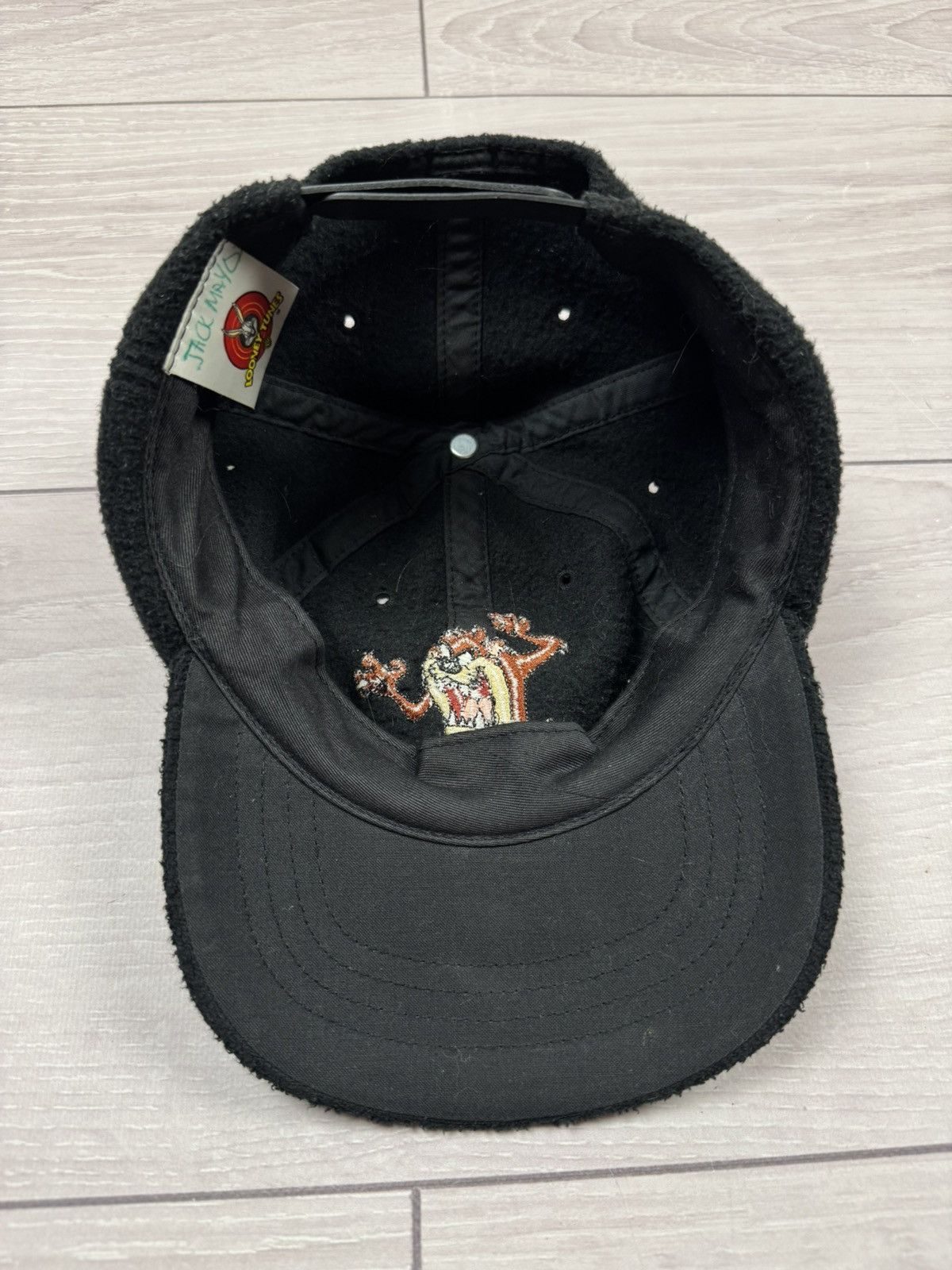 Vintage Vintage 90s Looney Tunes Taz Tasmanian Devil Baseball Cap Size ONE SIZE - 3 Thumbnail