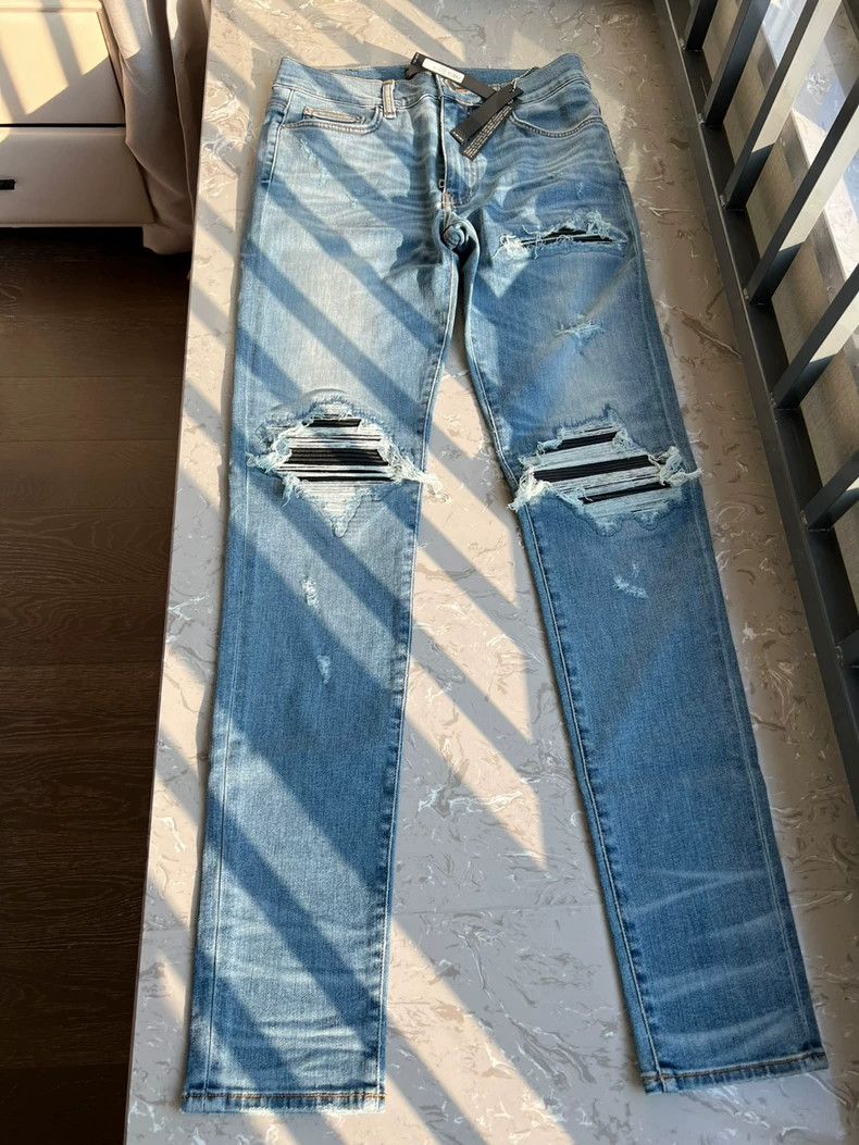 Amiri AmiriMx1 jeans blue 2503-Nextarrow Size US 32 / EU 48 - 1 Thumbnail