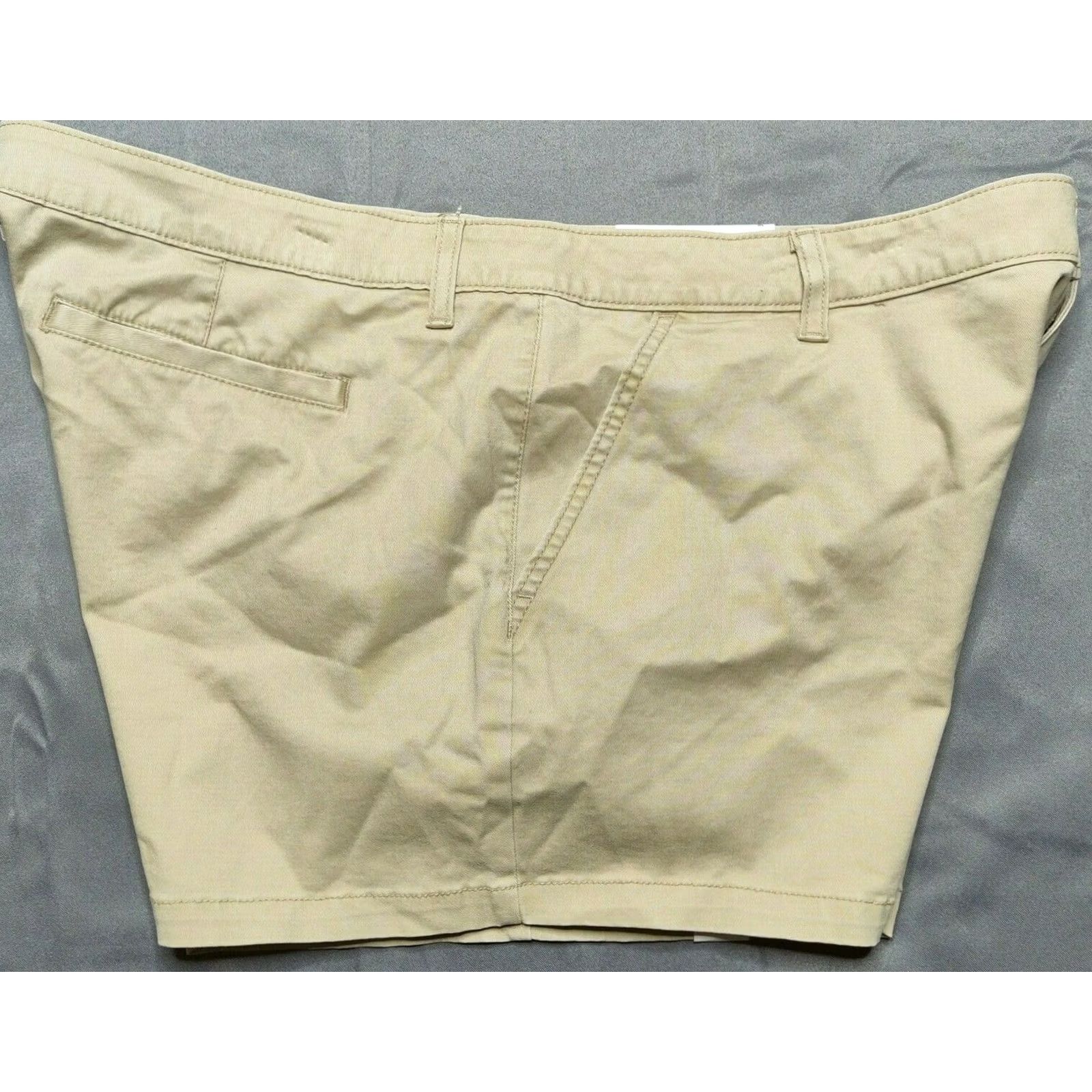 Vintage ANA Women's Size 18 Gold Dust Mid-Rise Twill Shorts 3.5" Inseam NEW Beige Size 40" / US 18 - 3 Thumbnail