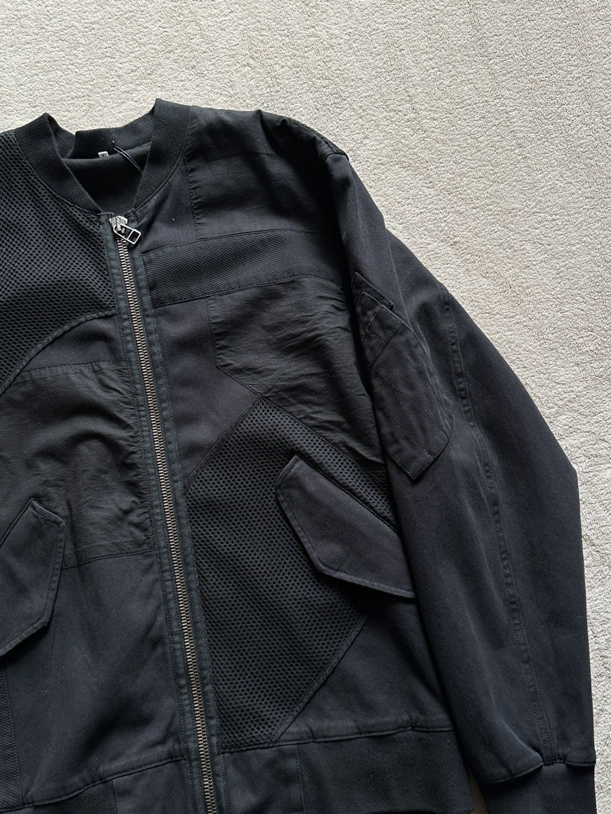 Helmut Lang Helmut Lang H01HM402 Patchwork Bomber Mesh/Straps Size Small Size US S / EU 44-46 / 1 - 14 Thumbnail